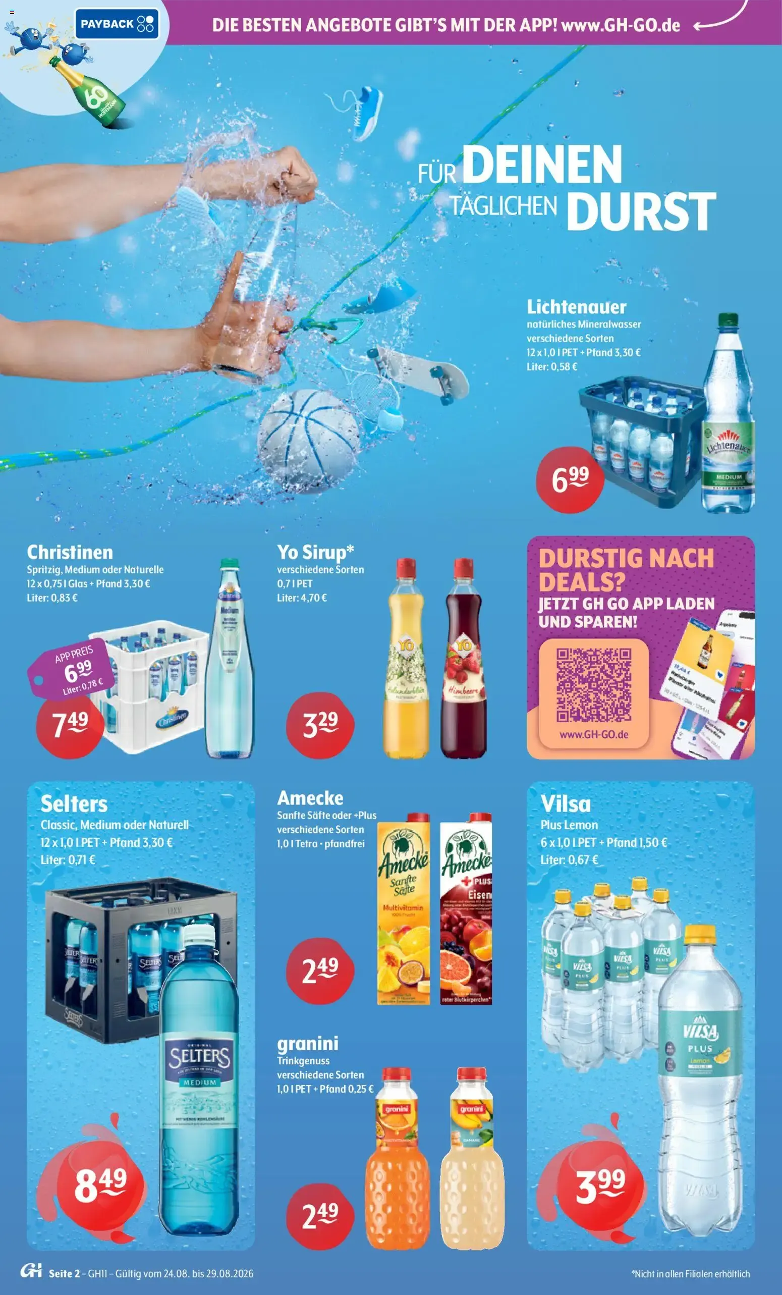 Getränke Hoffmann: Jubiläumsdeals von 24. August bis 29. August 2026 - Prospekt seite 2