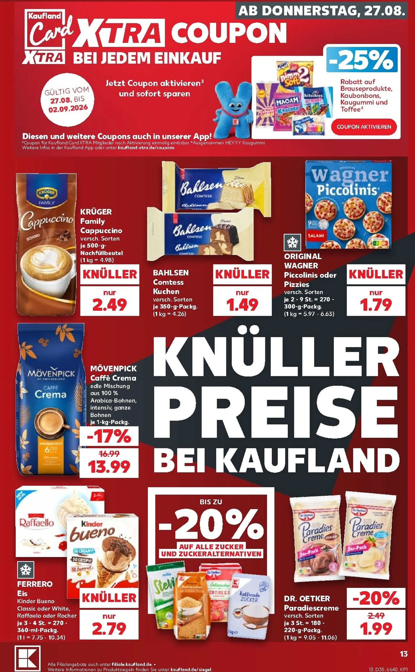 Kaufland Prospekt nächste Woche – von Donnerstag 27.08.2026 bis Mittwoch 02.09.2026 von 27. August bis 2. September 2026 - Prospekt seite 14