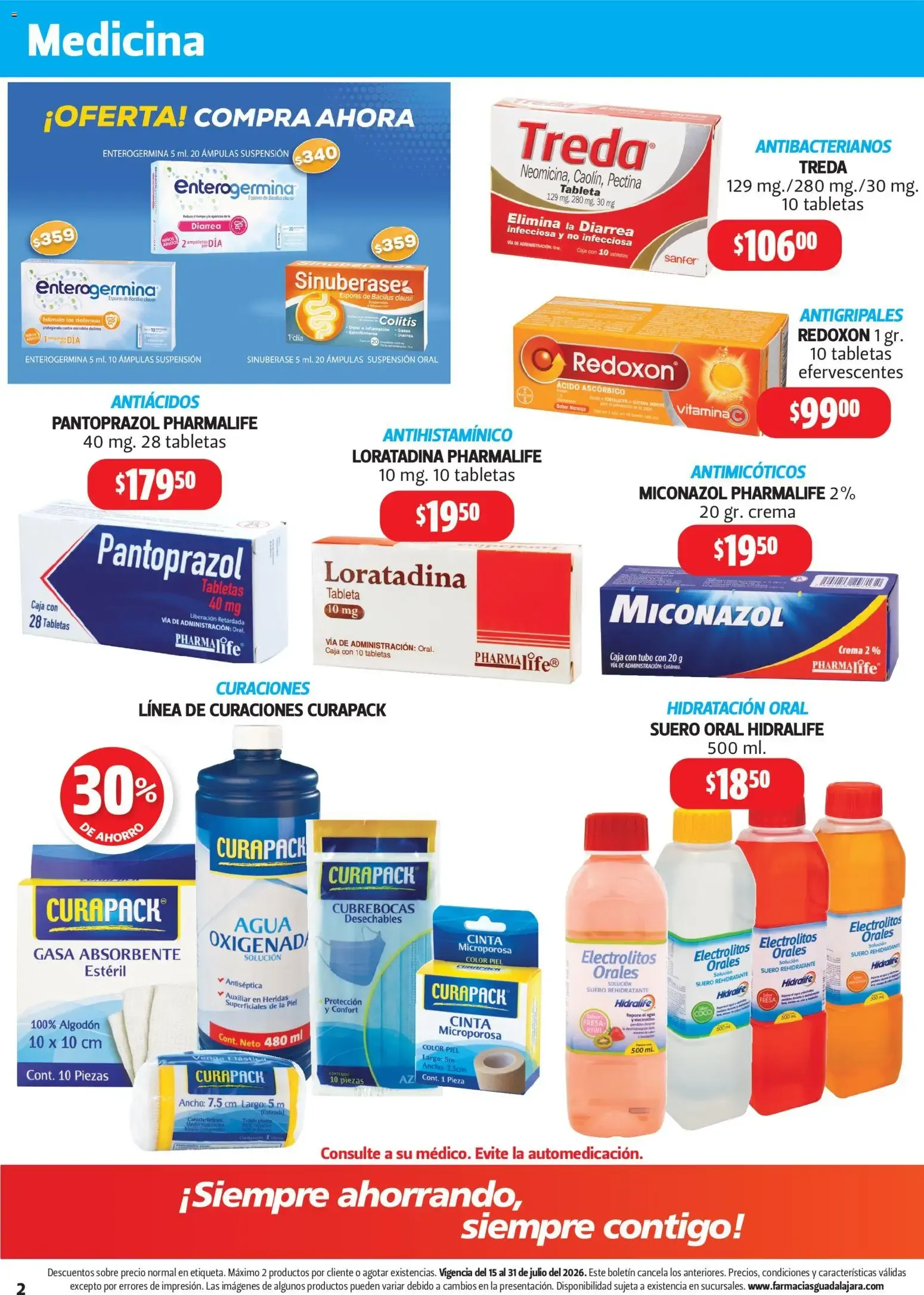Catálogo de Farmacia Guadalajara catálogo (15/07/2026 - 31/07/2026) - catálogo en línea 15 de julio al 31 de julio 2026 - Pagina 2