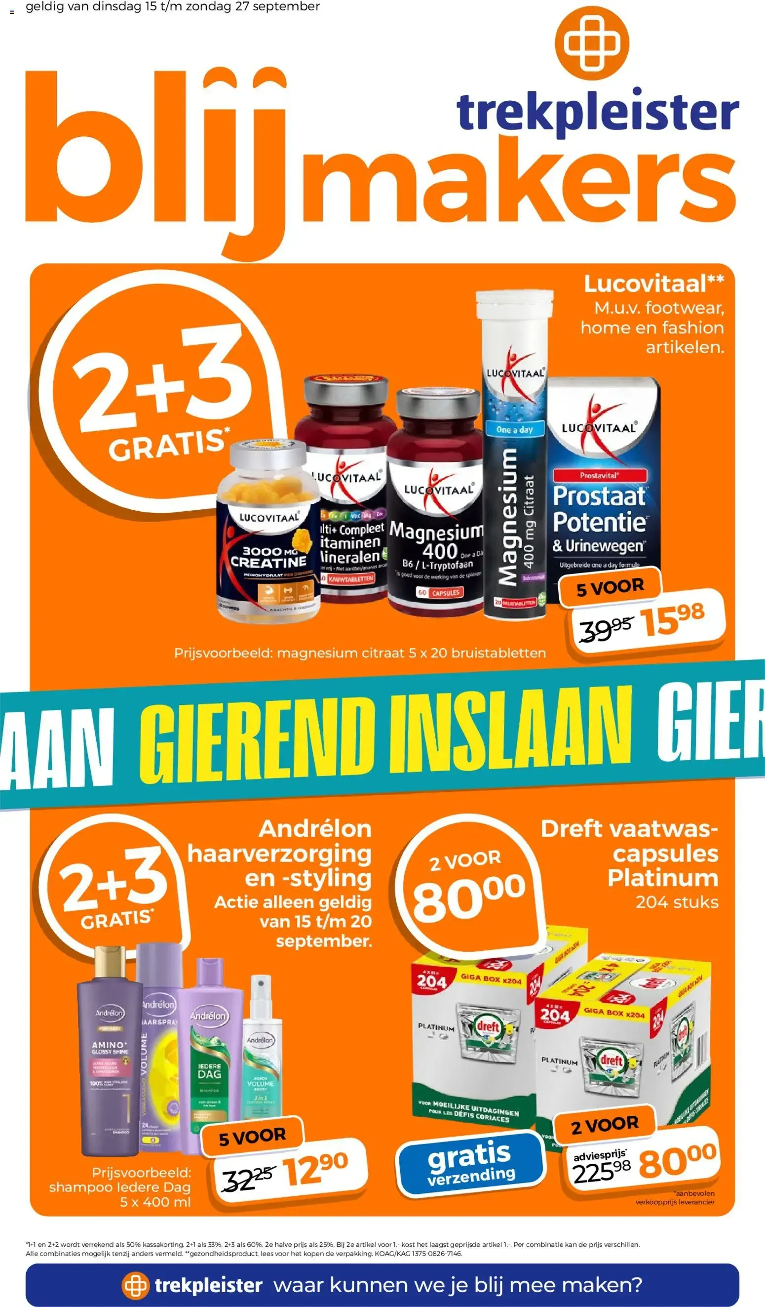 Trekpleister folder vanaf 15-09-2026 || NIEUWE