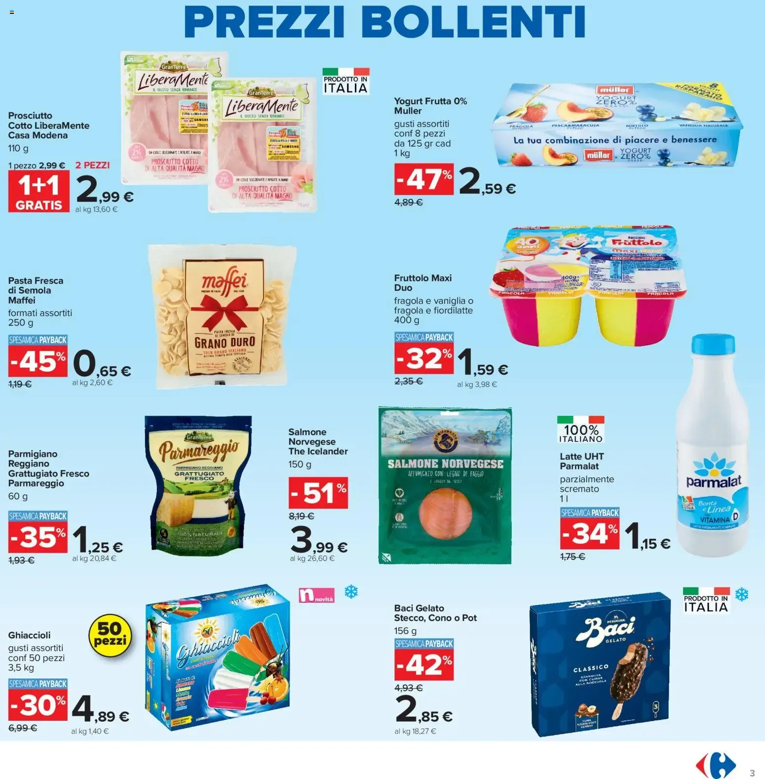 Carrefour Iper: Prezzi Bollenti da 6 agosto a 19 agosto di 2026 - Pagina del volantino 3