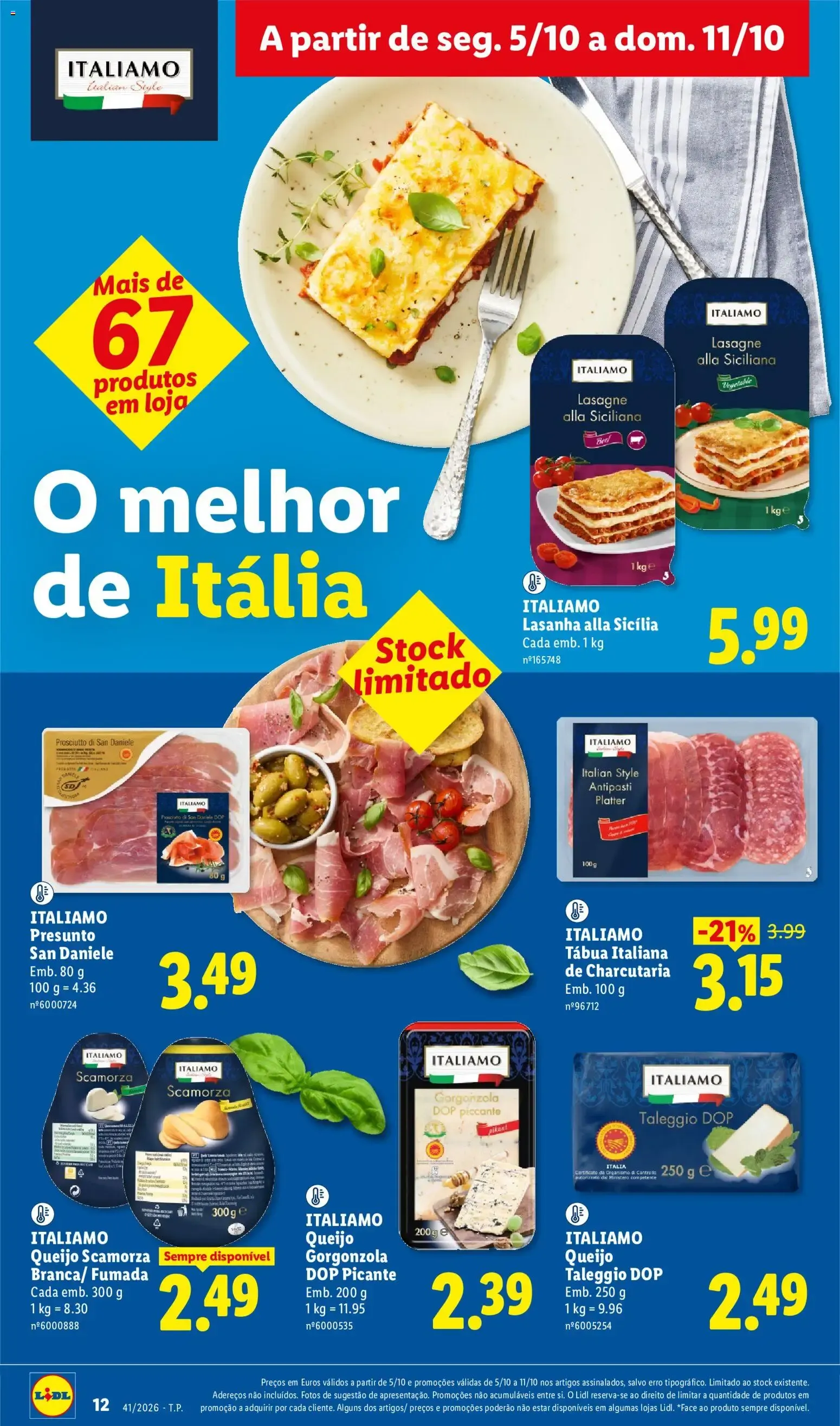 Folheto Lidl folheto » de 05/10/2026 - 11/10/2026 de 5 de outubro até 11 de outubro 2026 - Pagina 12