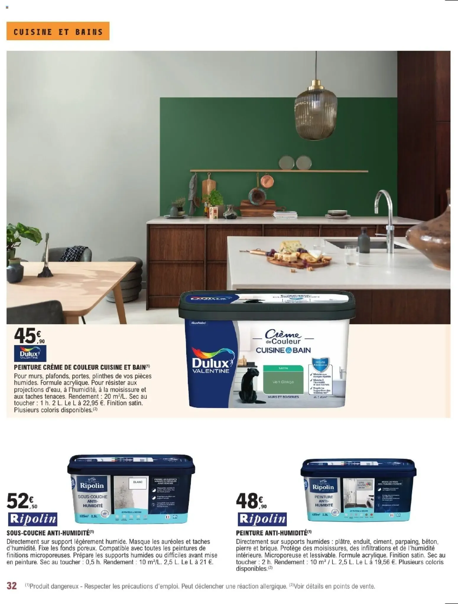 Brico E.Leclerc Guide 2026 Décoration & Luminaire du 20 janvier au 21 février 2026 - Catalogue page 32