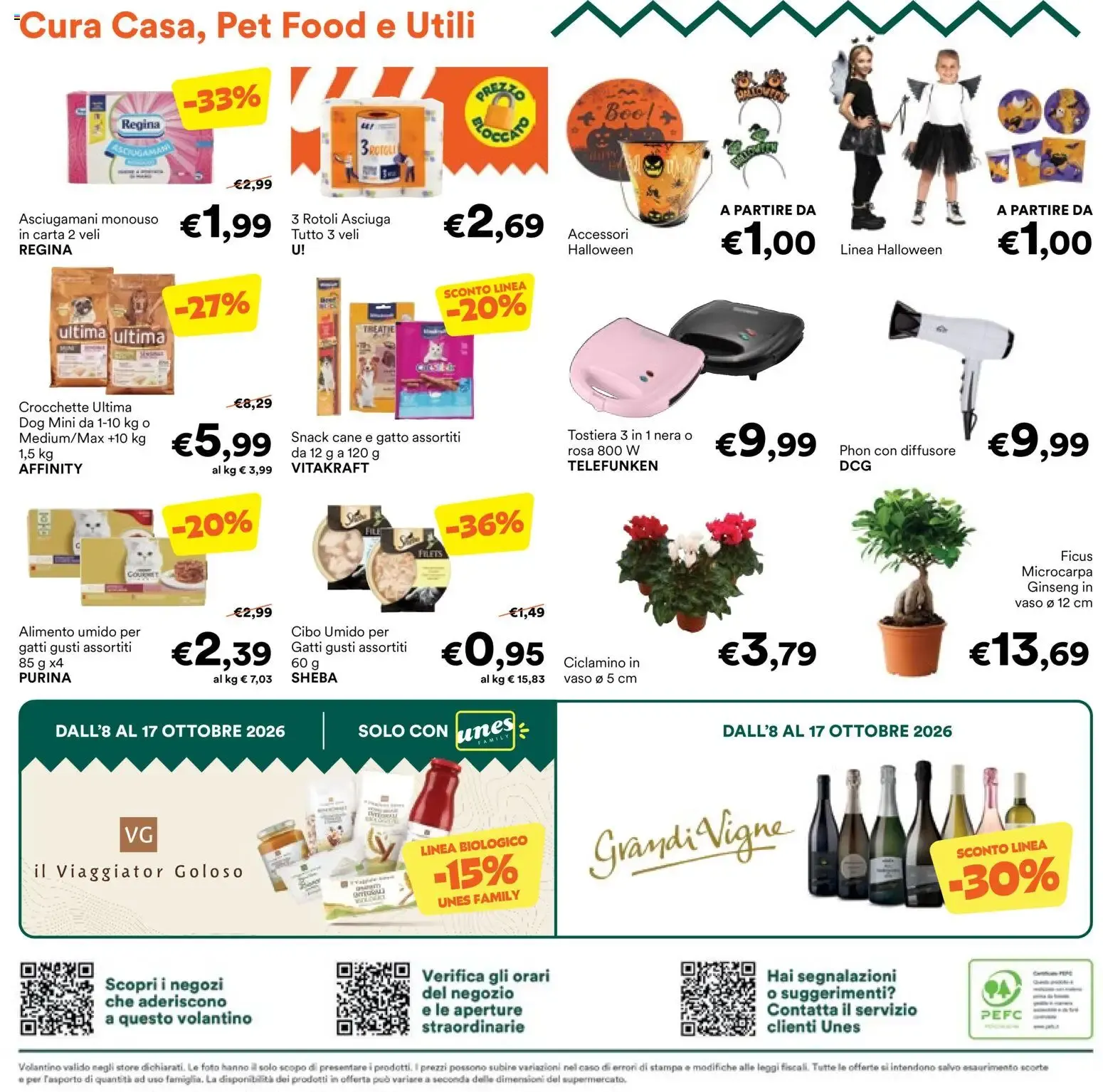 Nuovo Unes volantino dal 08/10/2026 > offerte anteprima 🛍️ da 8 ottobre a 17 ottobre di 2026 - Pagina del volantino 12