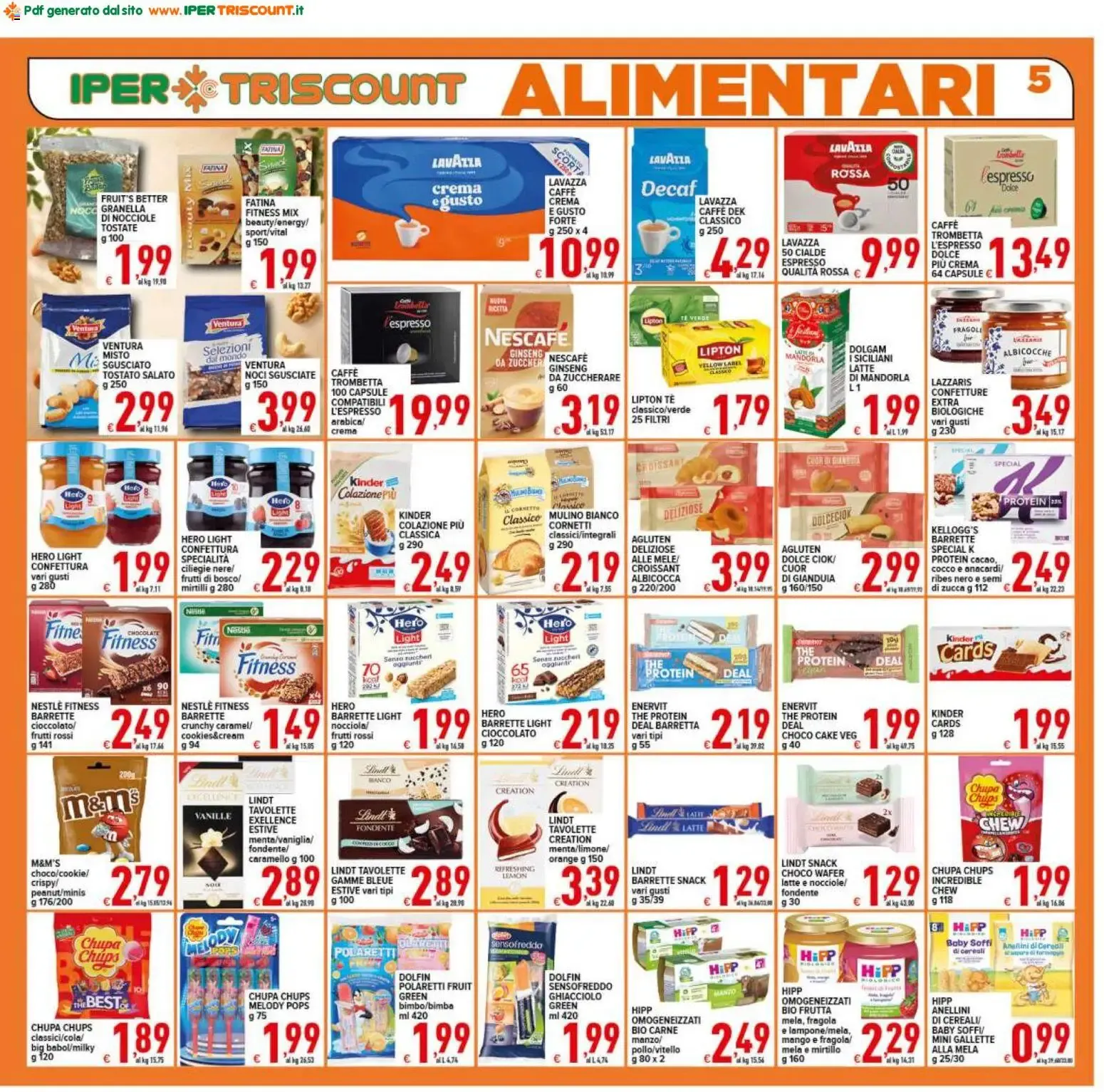 Iper Triscount Supermercati - Anniversario! Offerte valide dall'1 al 9 luglio 2026 da 1 luglio a 9 luglio di 2026 - Pagina del volantino 5
