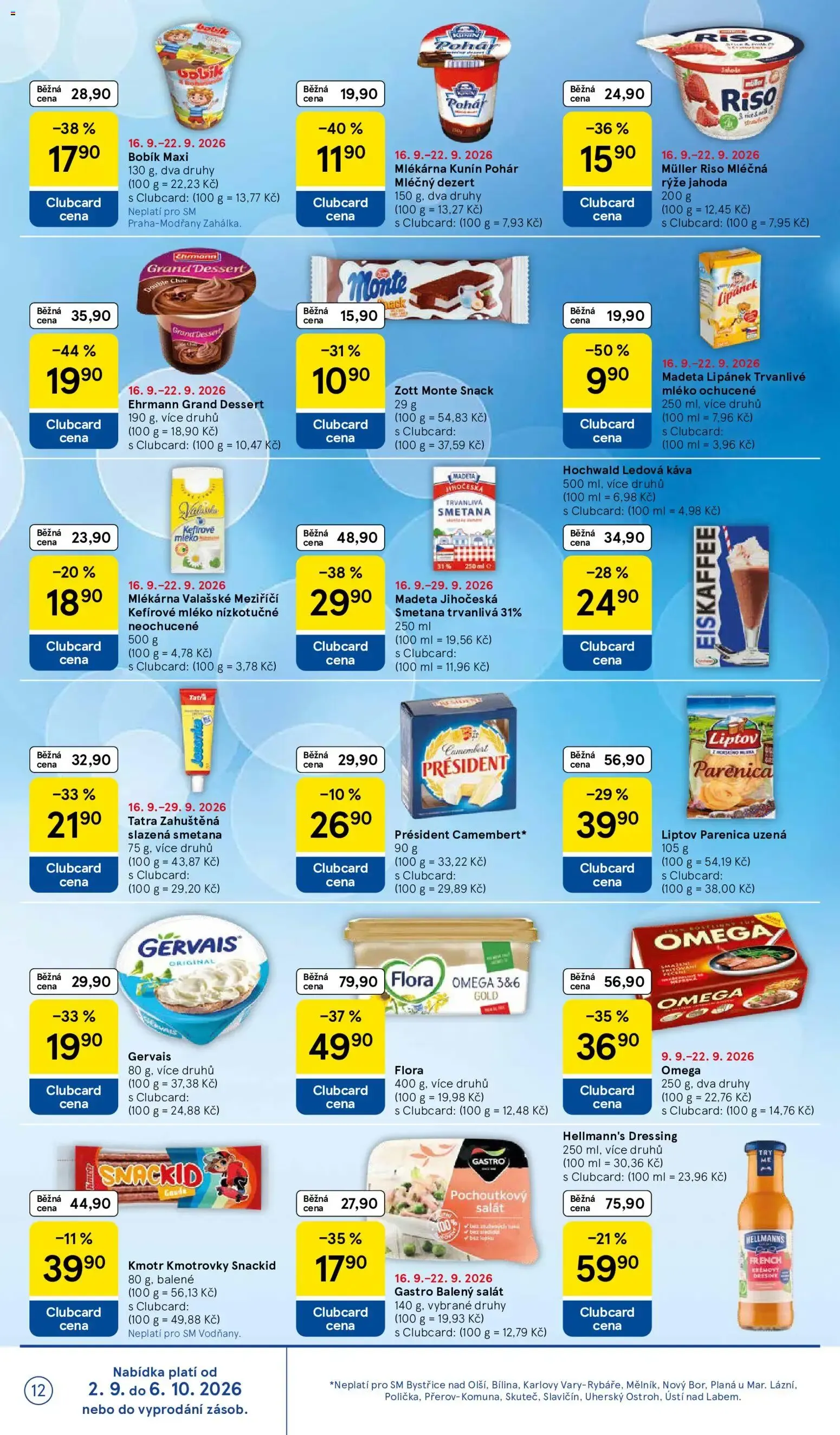 Tesco leták na tento + příští týden 16.09.2026 - 16. září 22. září 2026 - Page 12