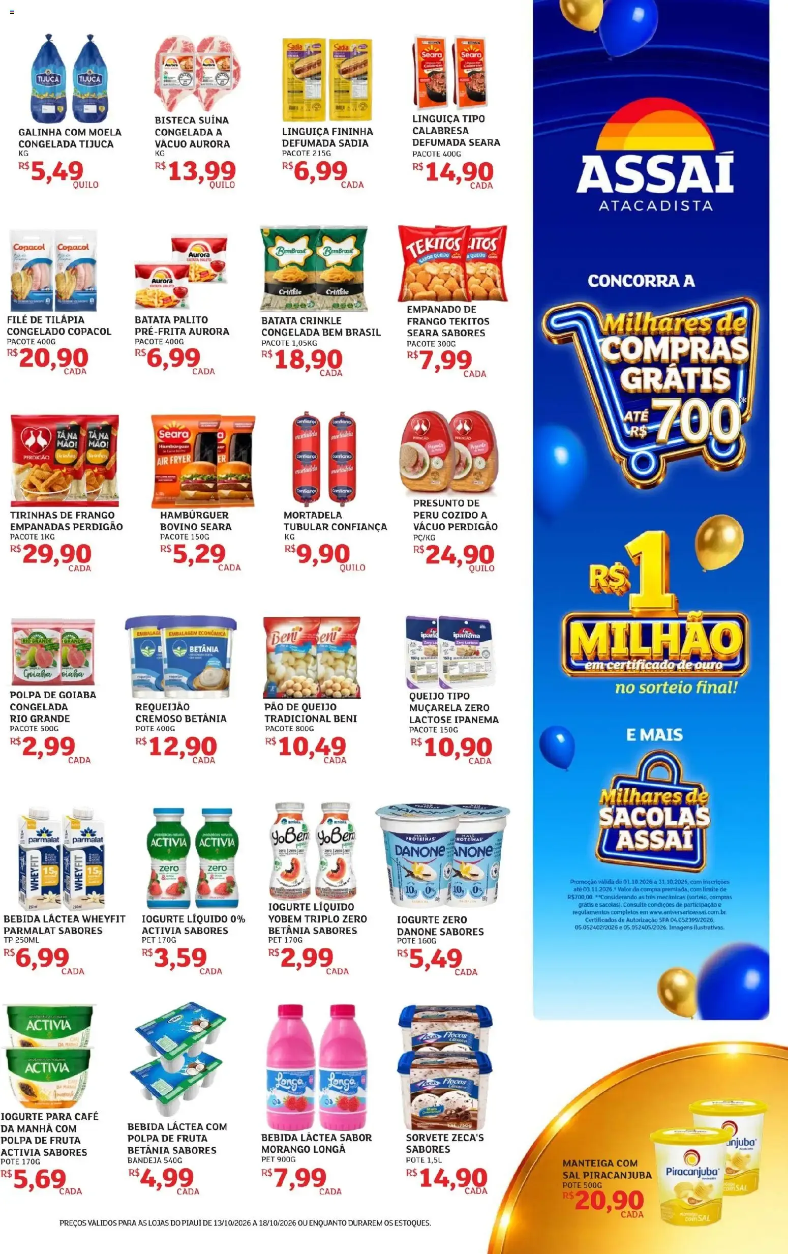 Encarte de Assaí Atacadista ofertas - PI de 13/10/2026 | Promoções Online 13 de outubro até 18 de outubro 2026 - Pagina 3