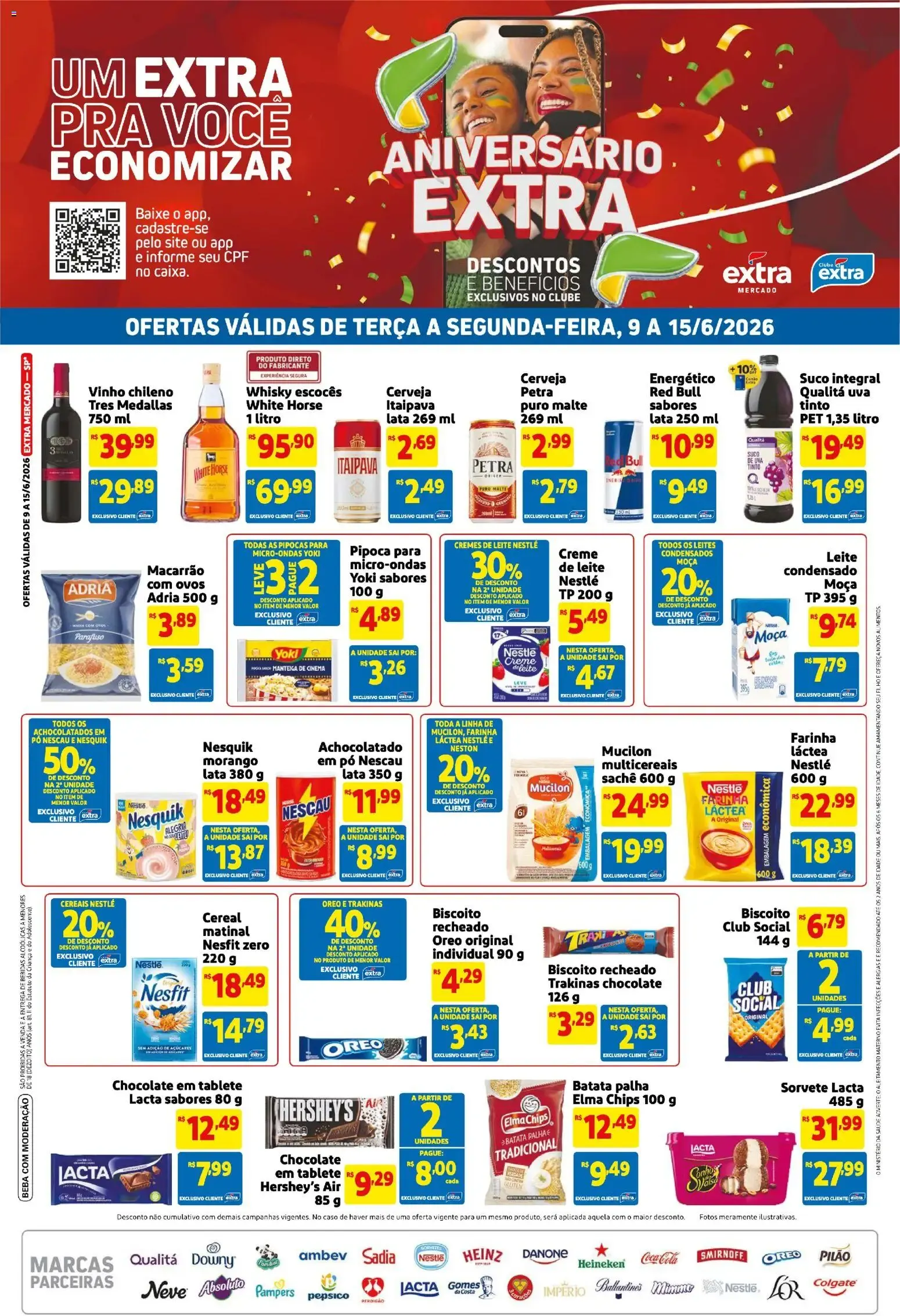 Folheto Extra ofertas de Mercado Semanal de 09/06/2026 | Promoção