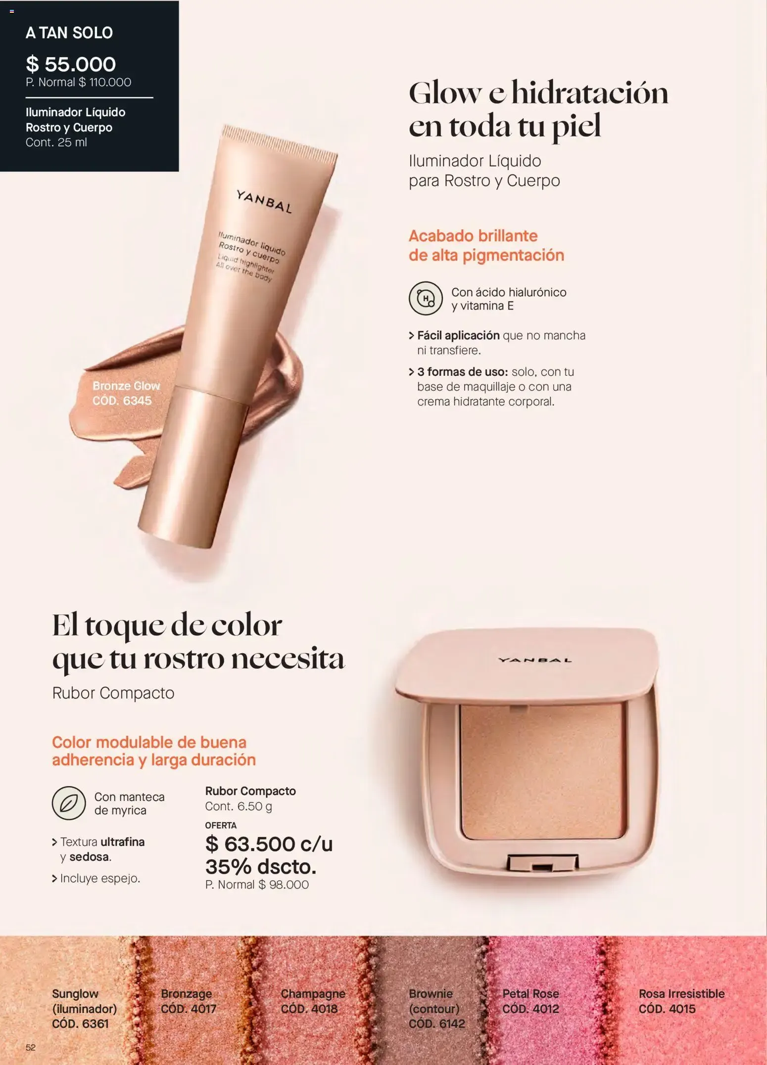 Catalogo de Yanbal catálogo C09/2026 desde el 15/08/2026 > Revistas Agosto 15 de agosto al 11 de septiembre 2026 - Pag 52