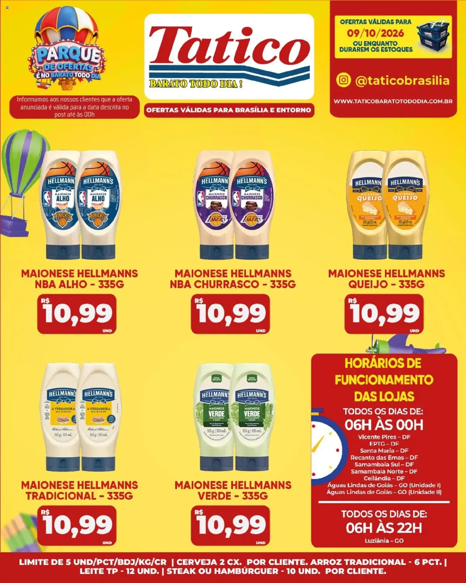 Encarte de Tatico ofertas do Dia de 09/10/2026 | Promoções Online 9 de outubro até 9 de outubro 2026 - Pagina 19