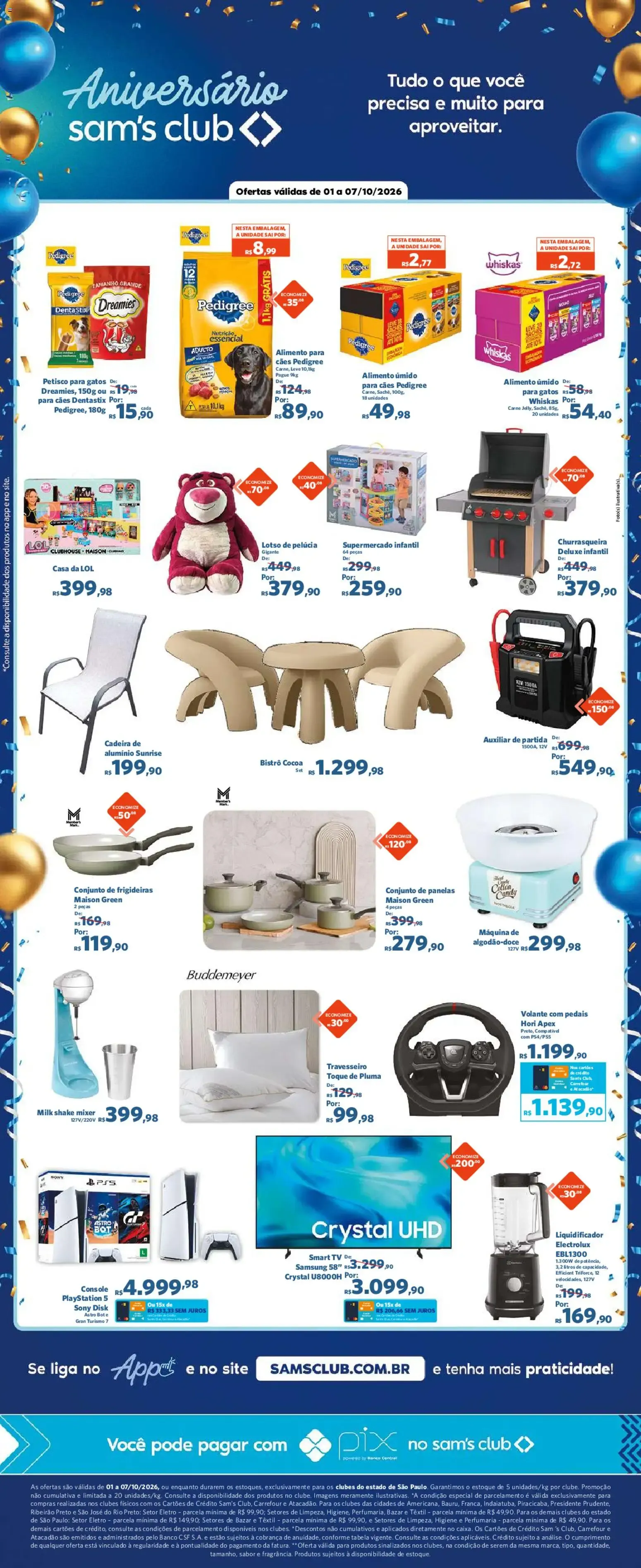 Encarte de Sam's Club - Ofertas da semana de 01/10/2026 | Promoções Online 1 de outubro até 7 de outubro 2026 - Pagina 10
