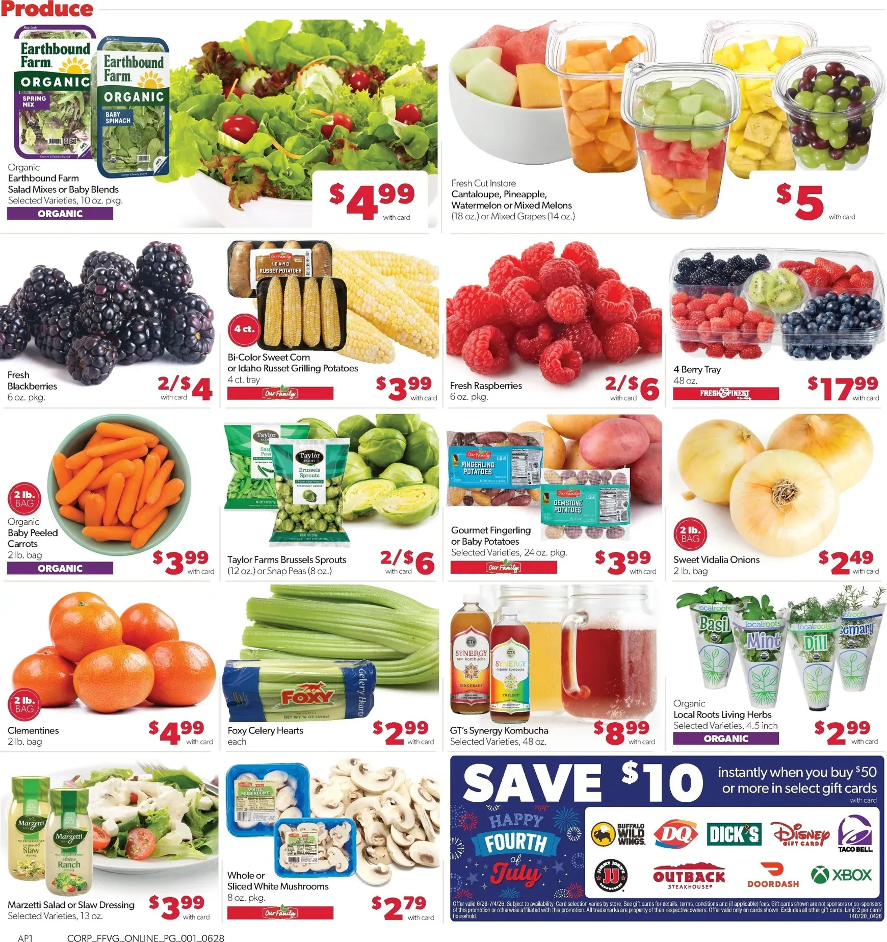 Weekly ad Current Family Fare leaflet valid from Sunday 06/28/2026 to Saturday 07/04/2026 from June 28 to July 4 2026 - Page 5