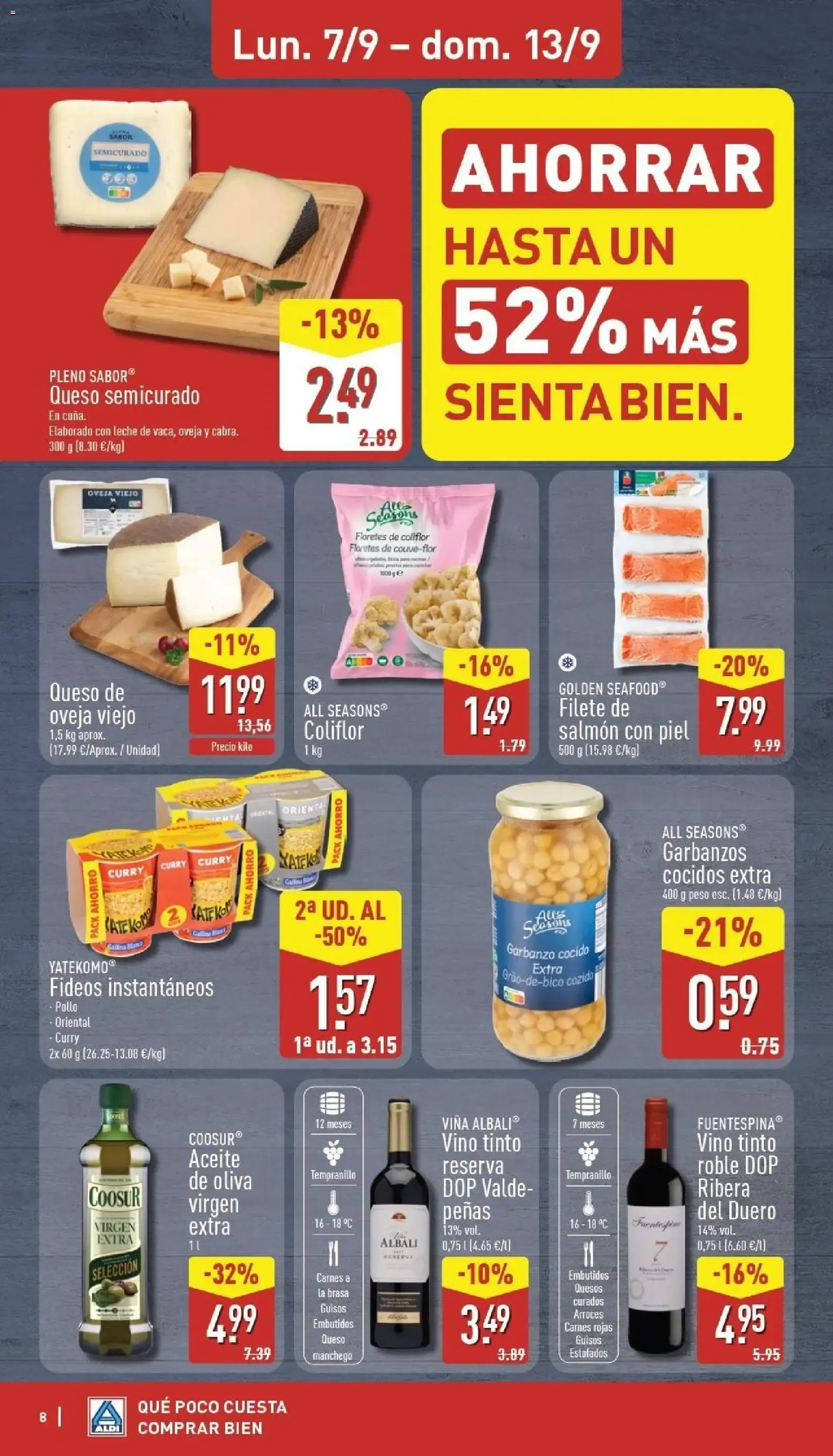 Catálogo de Aldi folleto Baleares del 07/09/2026 | Catálogo 7 de septiembre al 13 de septiembre 2026 - Página 8