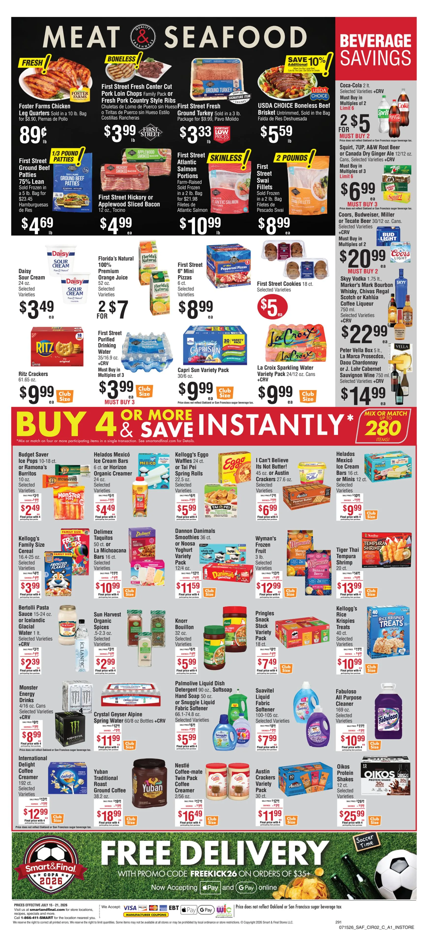 Weekly ad Smart&Final Produce • Meat • Groceries from July 15 to July 21 2026 - Page 3