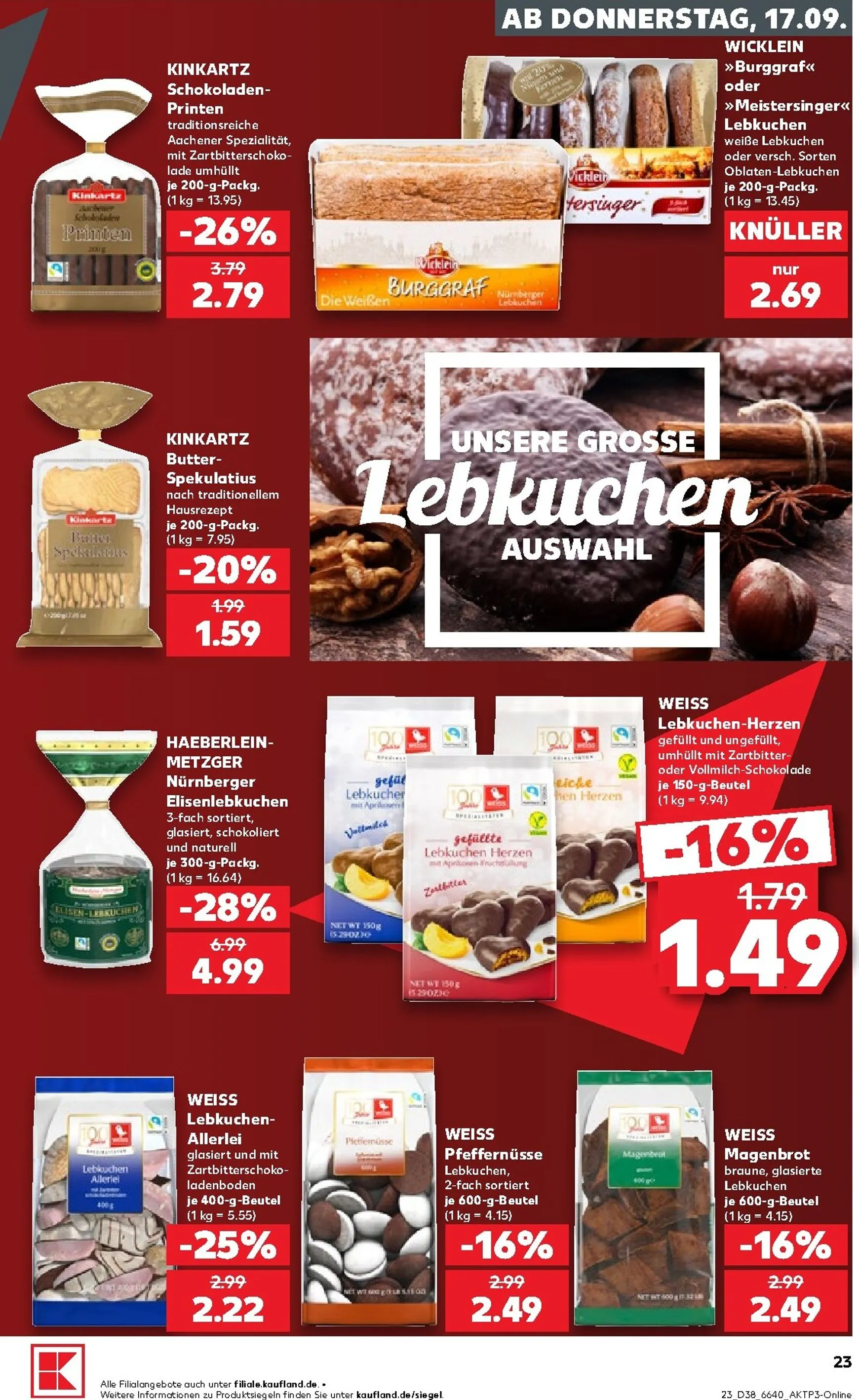 Neuer Kaufland Prospekt – von Donnerstag 17.09.2026 bis Mittwoch 23.09.2026 von 17. September bis 23. September 2026 - Prospekt seite 24