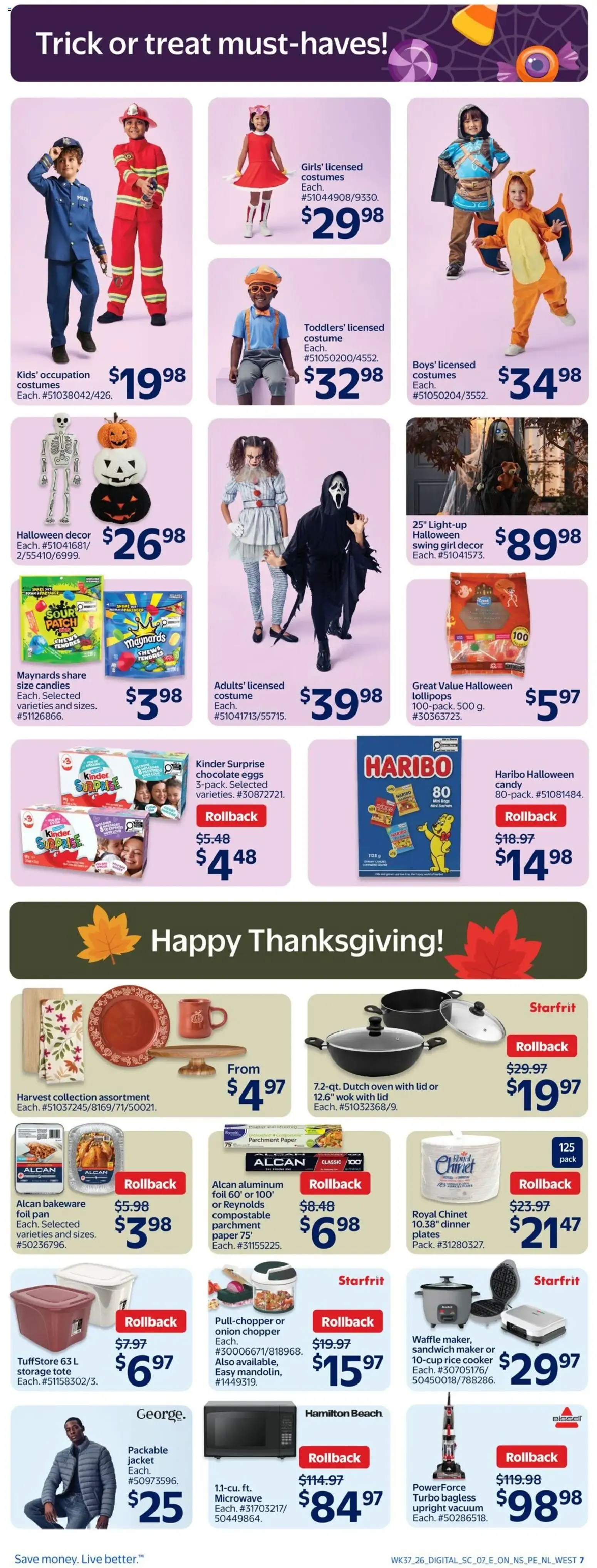 Walmart weekly flyer from Oct 8, 2026 > weekly specials & deals from October 8 to October 14 2026 - flyer page 18