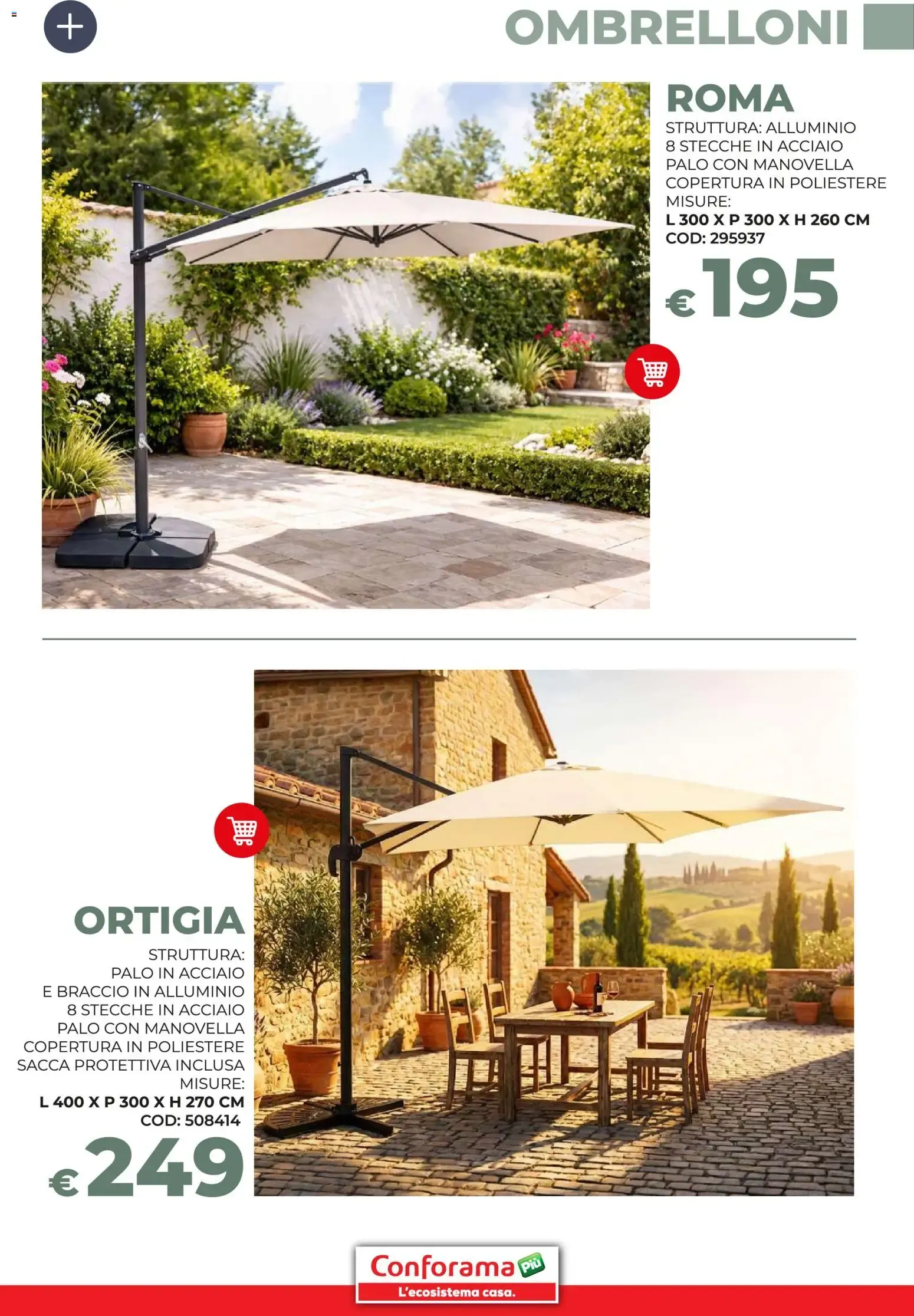 Collezione Arredo Giardino Conforama da 19 marzo a 31 agosto di 2026 - Pagina del volantino 25