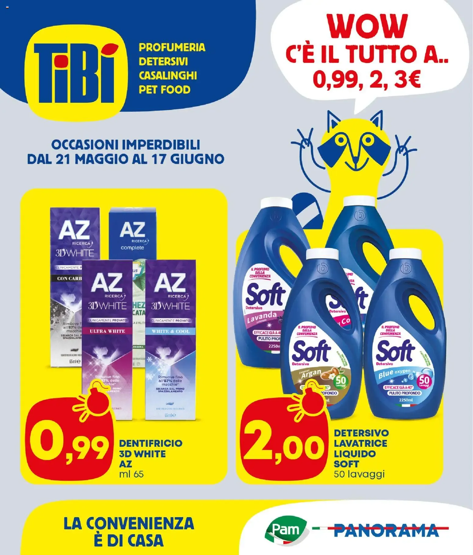 Nuovo Panorama volantino Tibi dal 21/05/2026 > offerte anteprima 🛍️ da 21 maggio a 17 giugno di 2026 - Pagina del volantino 1
