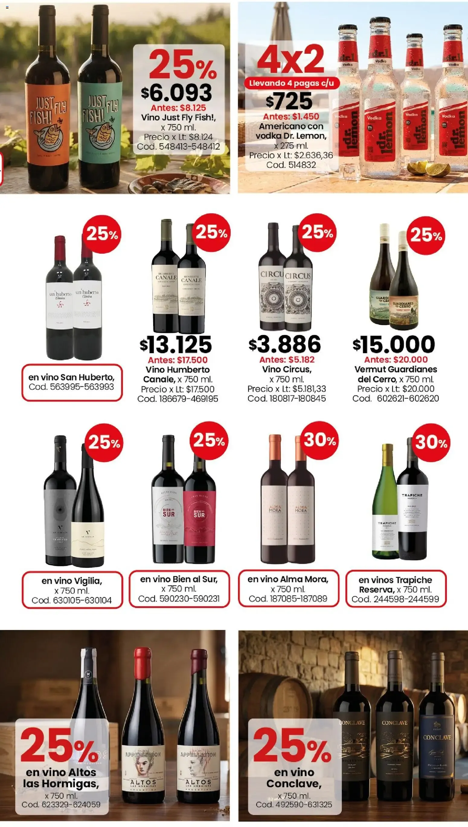 Ofertas de Ofertas Semanales Almacén y bebidas 31 de agosto al 6 de septiembre 2026 - Página 8 del catálogo