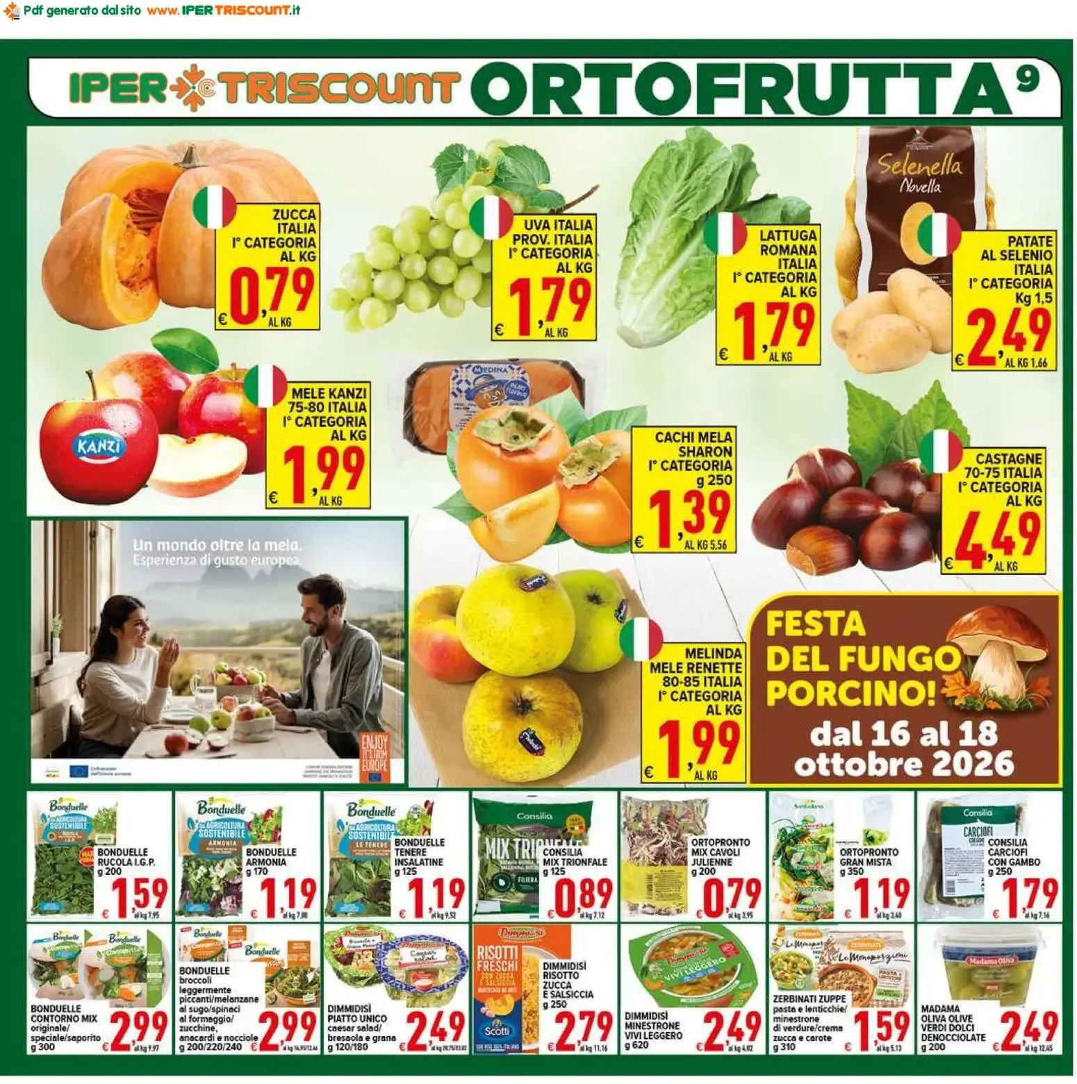Ipertriscount volantino dal 14/10/2026 - online Offerte da 14 ottobre a 22 ottobre di 2026 - Pagina del volantino 9