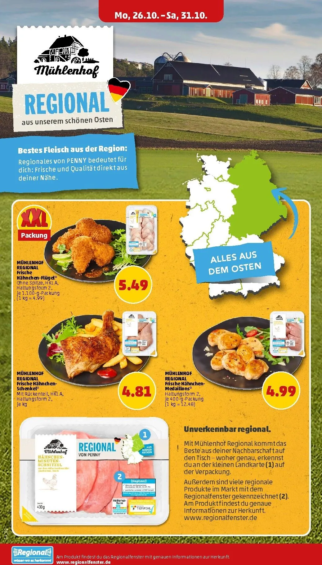 PENNY Prospekt nächste Woche – von Montag 26.10.2026 bis Samstag 31.10.2026 von 26. Oktober bis 31. Oktober 2026 - Prospekt seite 16