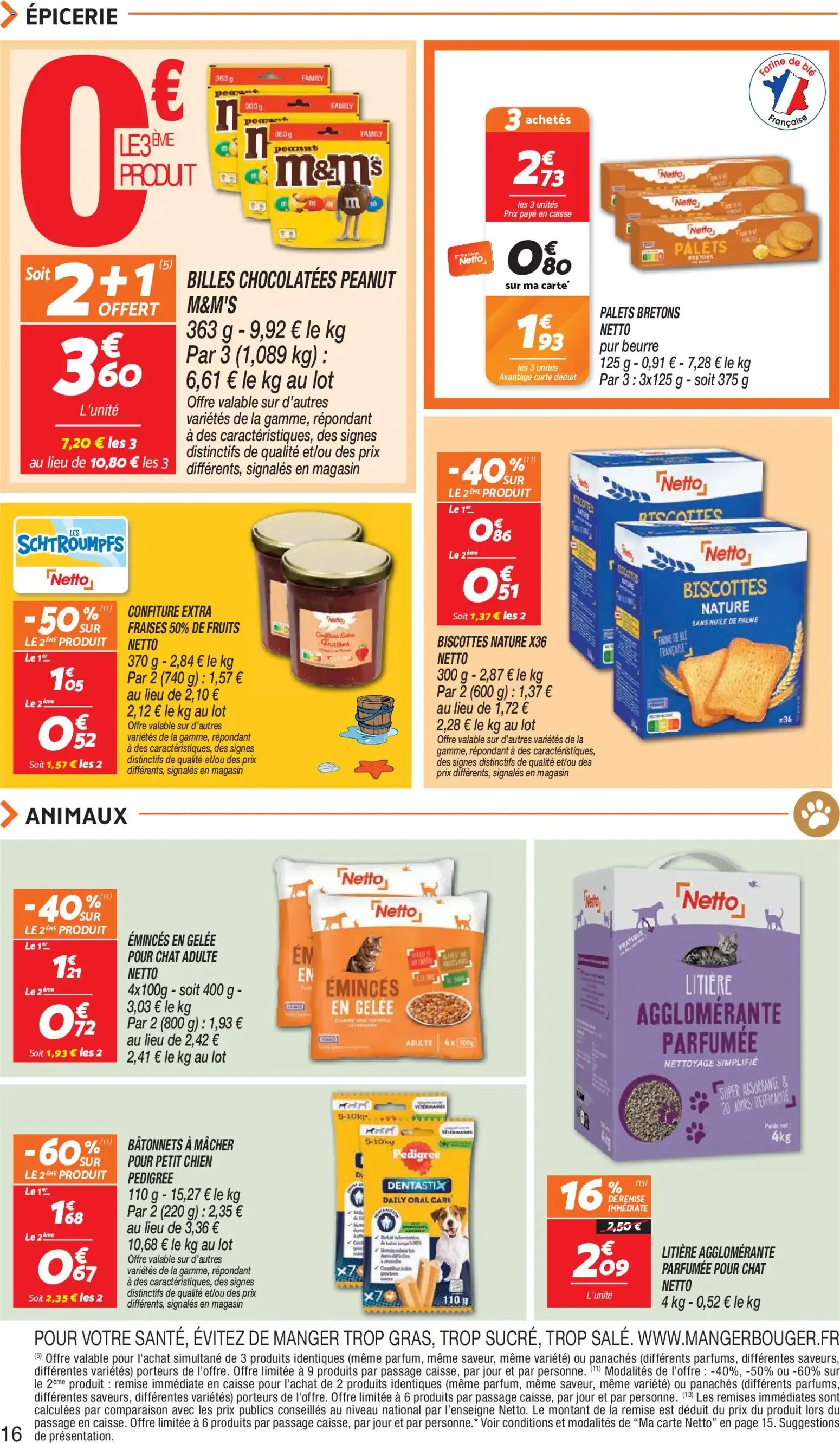 Netto Rendez-vous prix bas à partir du 07/07/2026 - promo en ligne du 7 juillet au 20 juillet 2026 - Catalogue page 16