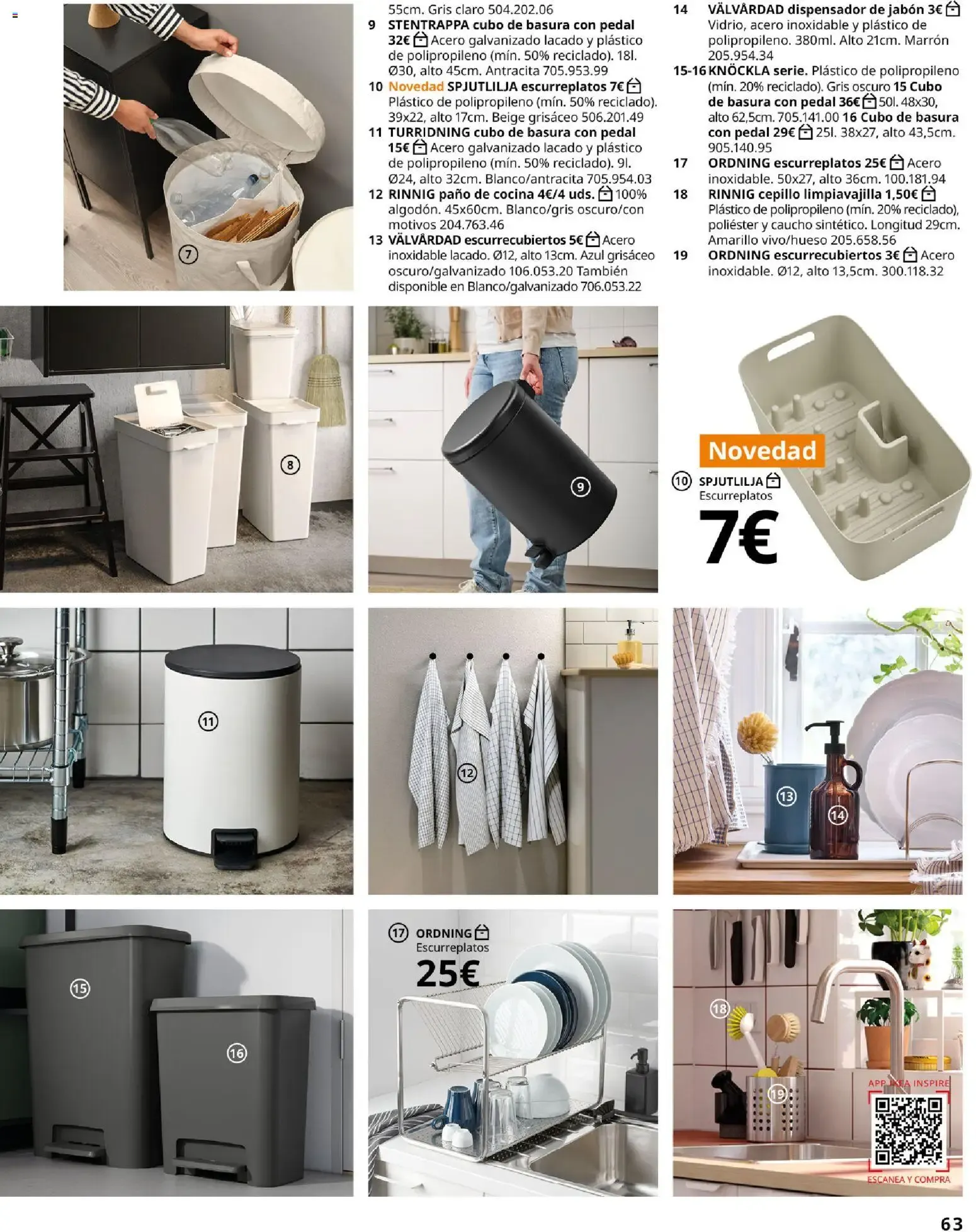 Catálogo de IKEA - Accesorios y decoración del 01/09/2026 1 de septiembre al 31 de enero 2027 - Página 63