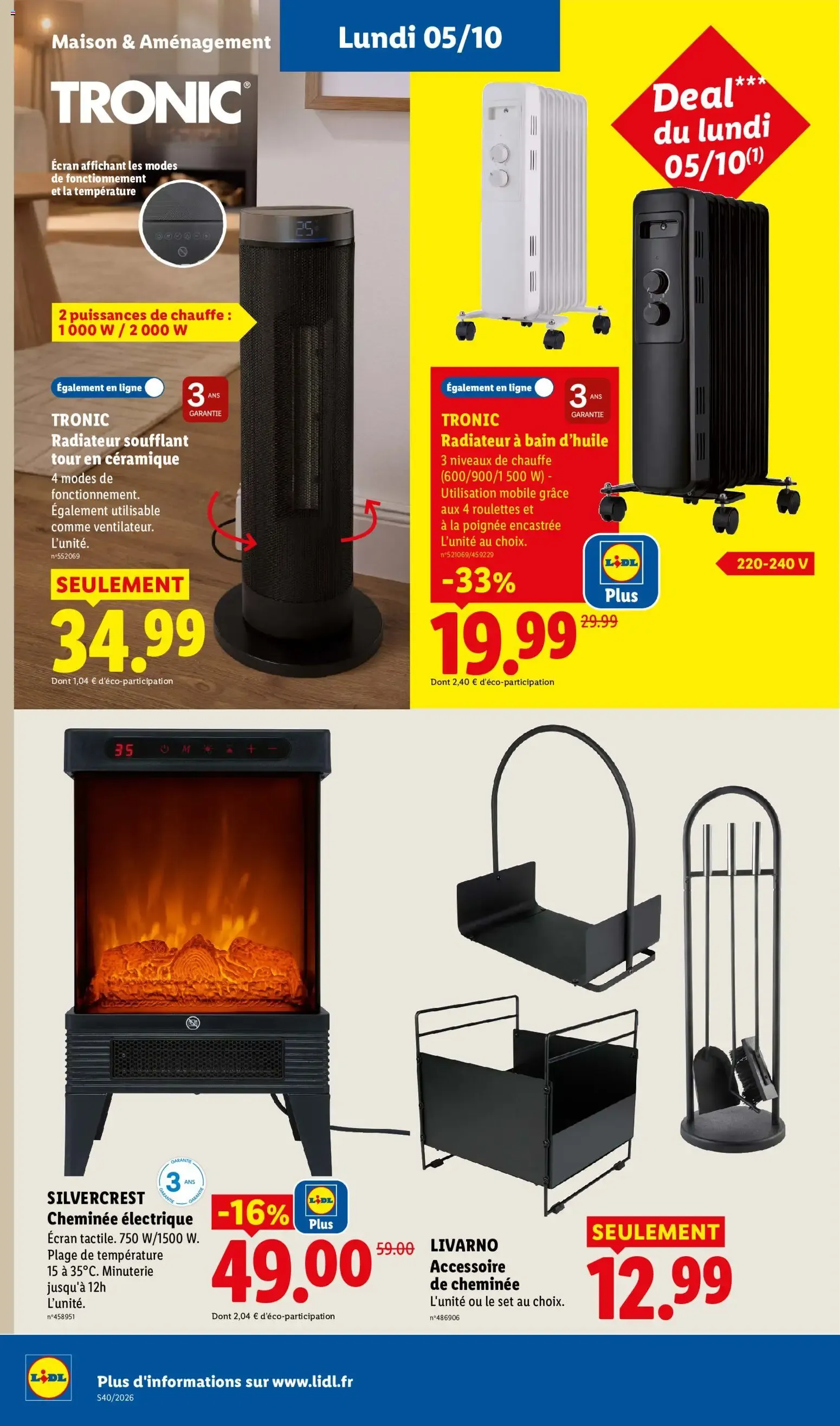 Catalogue LIDL du 01/10/2026 | Promo prospectus en ligne du 1 octobre au 7 octobre 2026 - Catalogue page 48