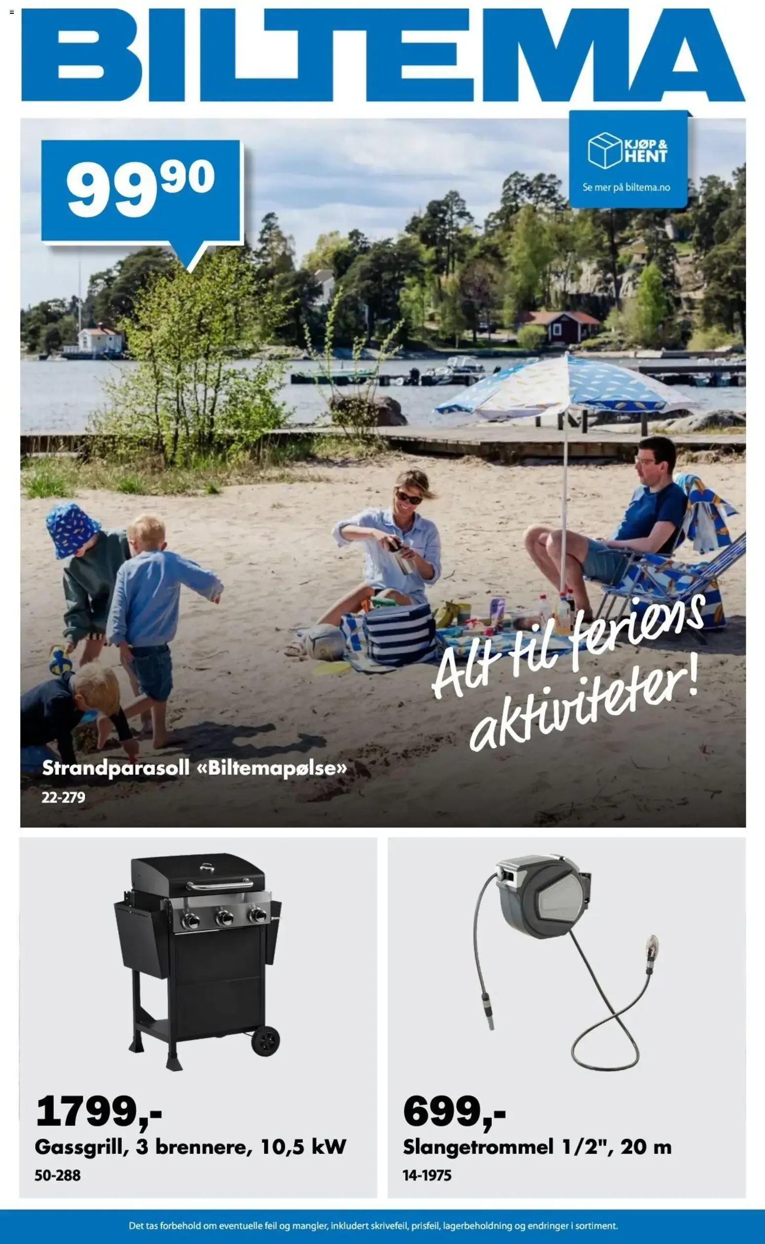 Biltema kundeavis (04/06/2026 - 30/06/2026) - Kundeavis og tilbud fra 4. juni til 30. juni 2026 - kundeavisside 1