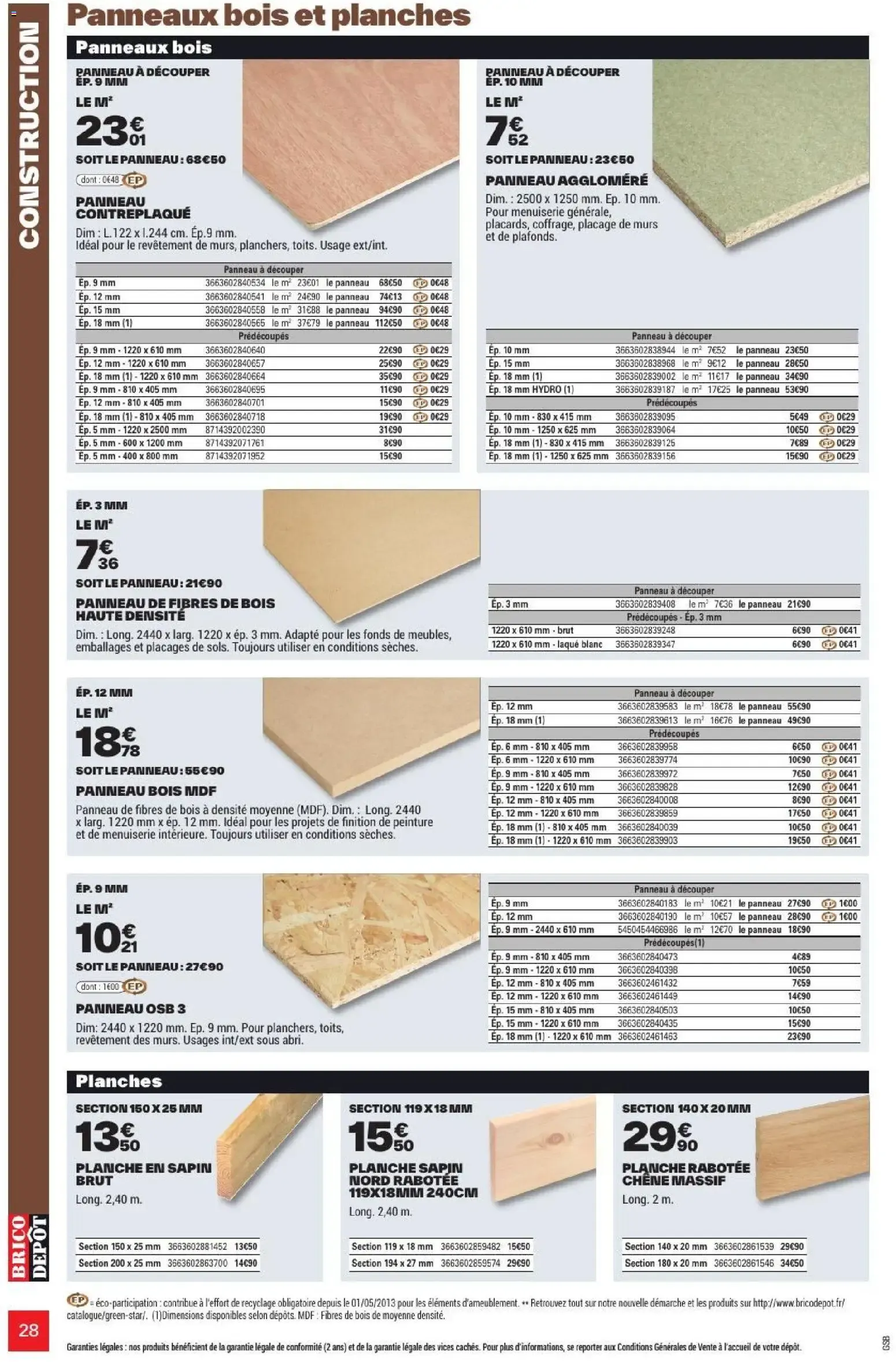 L'OFFICIEL DU BRICOLAGE - Automne du 17 septembre au 1 octobre 2026 - Catalogue page 28