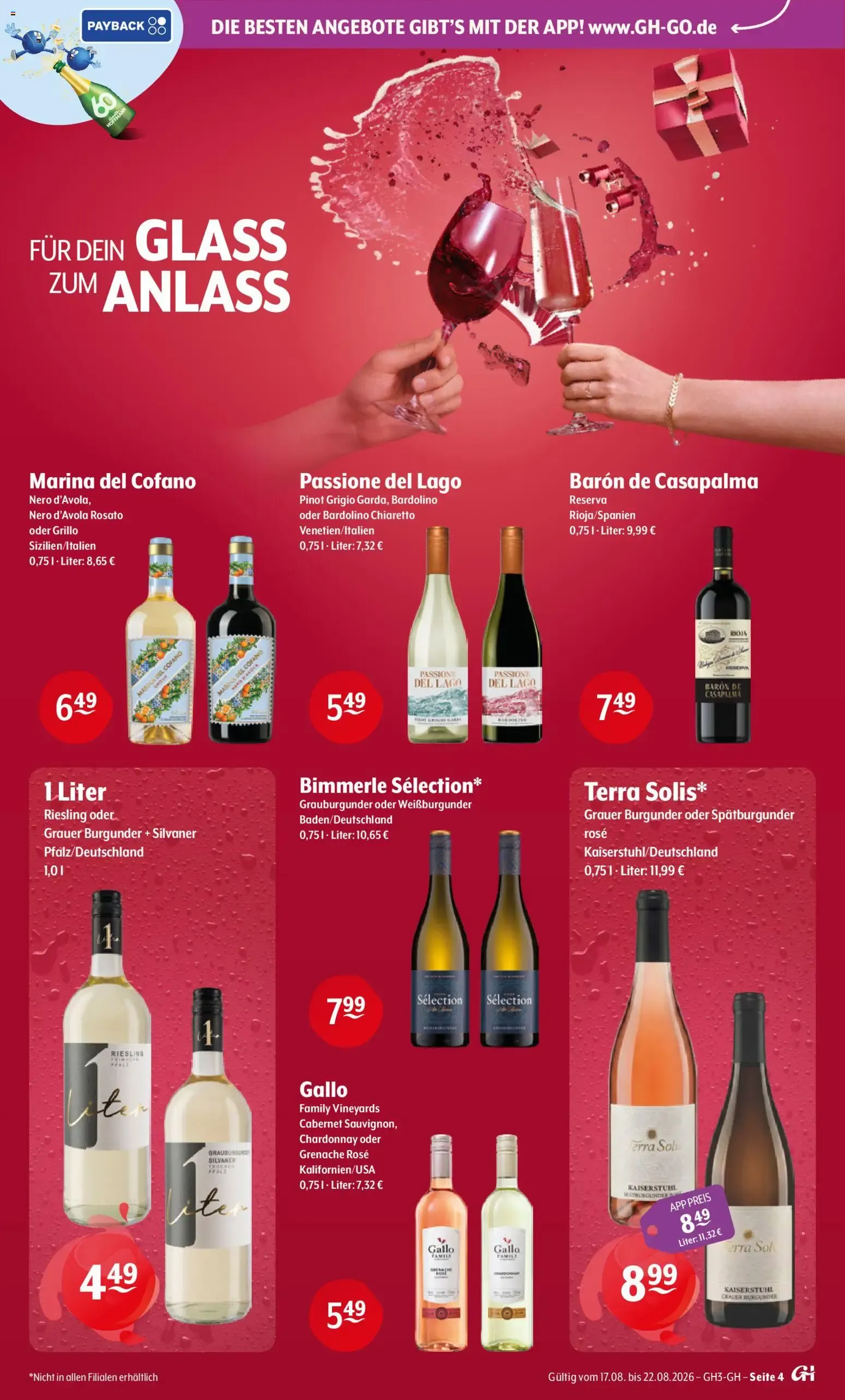 Trink & Spare Jubiläumsdeals von 17. August bis 22. August 2026 - Prospekt seite 4