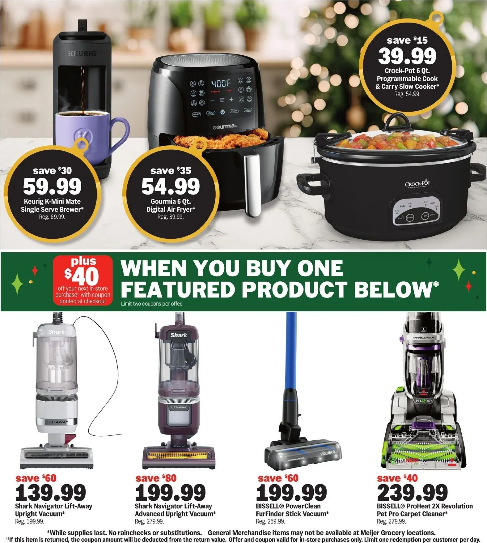 Weekly ad Future Meijer - Early Holiday Deals flyer valid from Wednesday 10/28/2026 to Tuesday 11/03/2026 from October 28 to November 3 2026 - Page 2