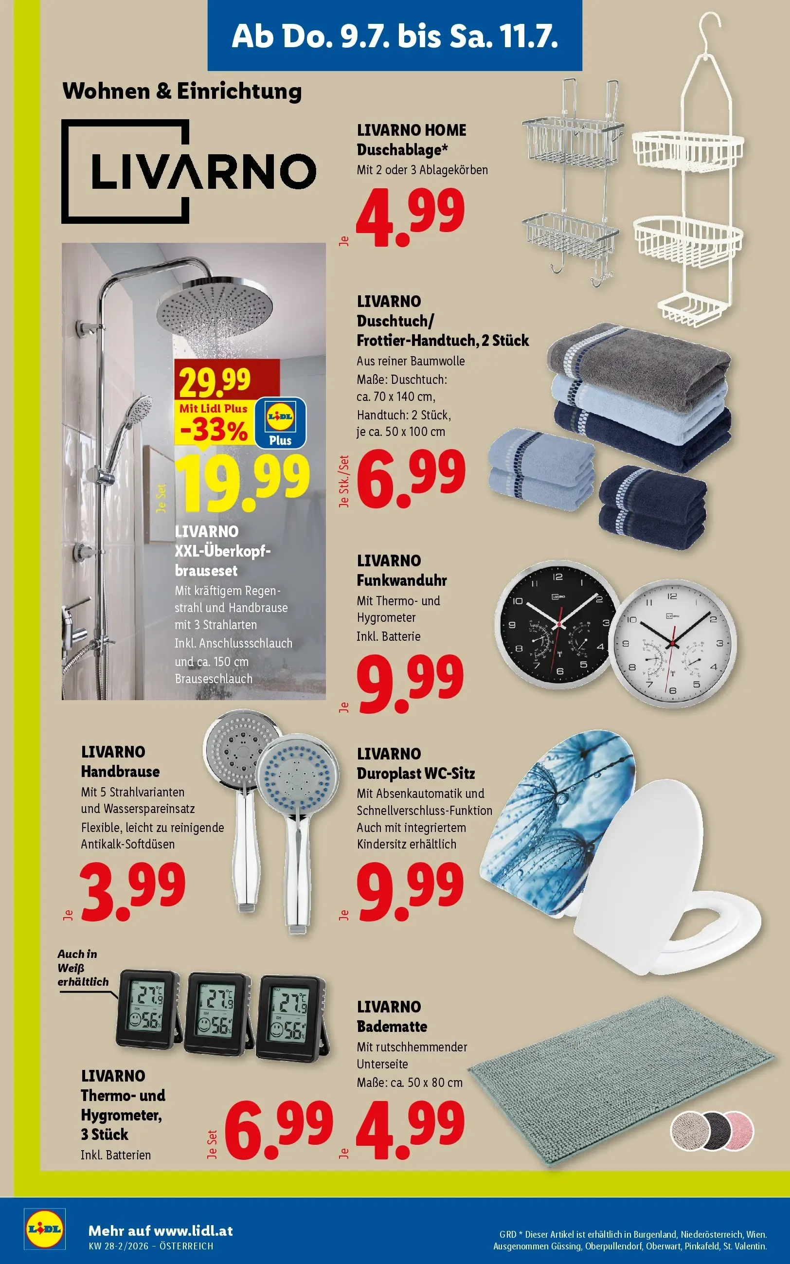 Lidl - Aktion ab 09.07. von 9. Juli bis 11. Juli 2026 - Flugblätt seite  22