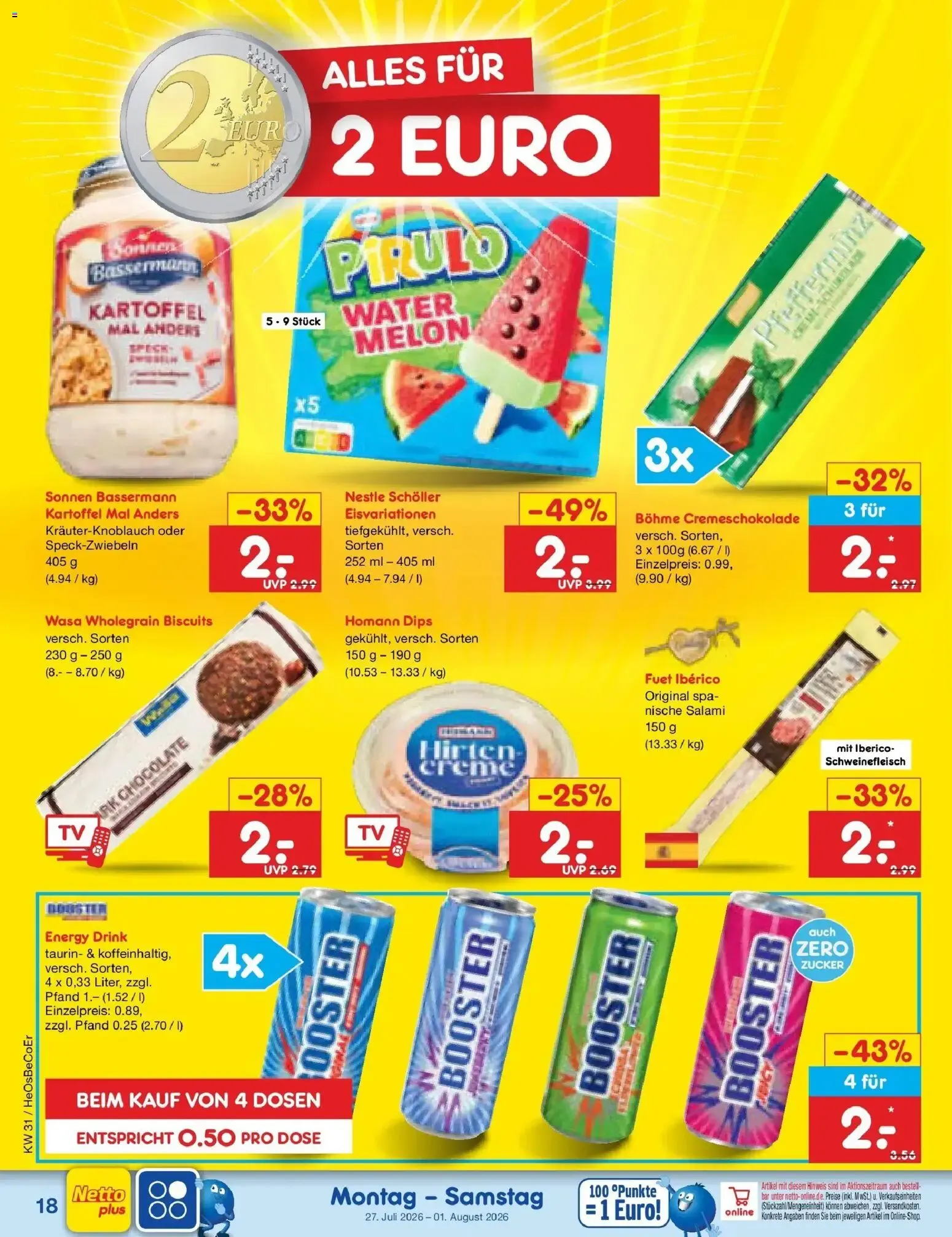 Netto Marken-Discount Prospekt Leipzig (ab 27.07.2026) » Angebote von 27. Juli bis 1. August 2026 - Prospekt seite 28