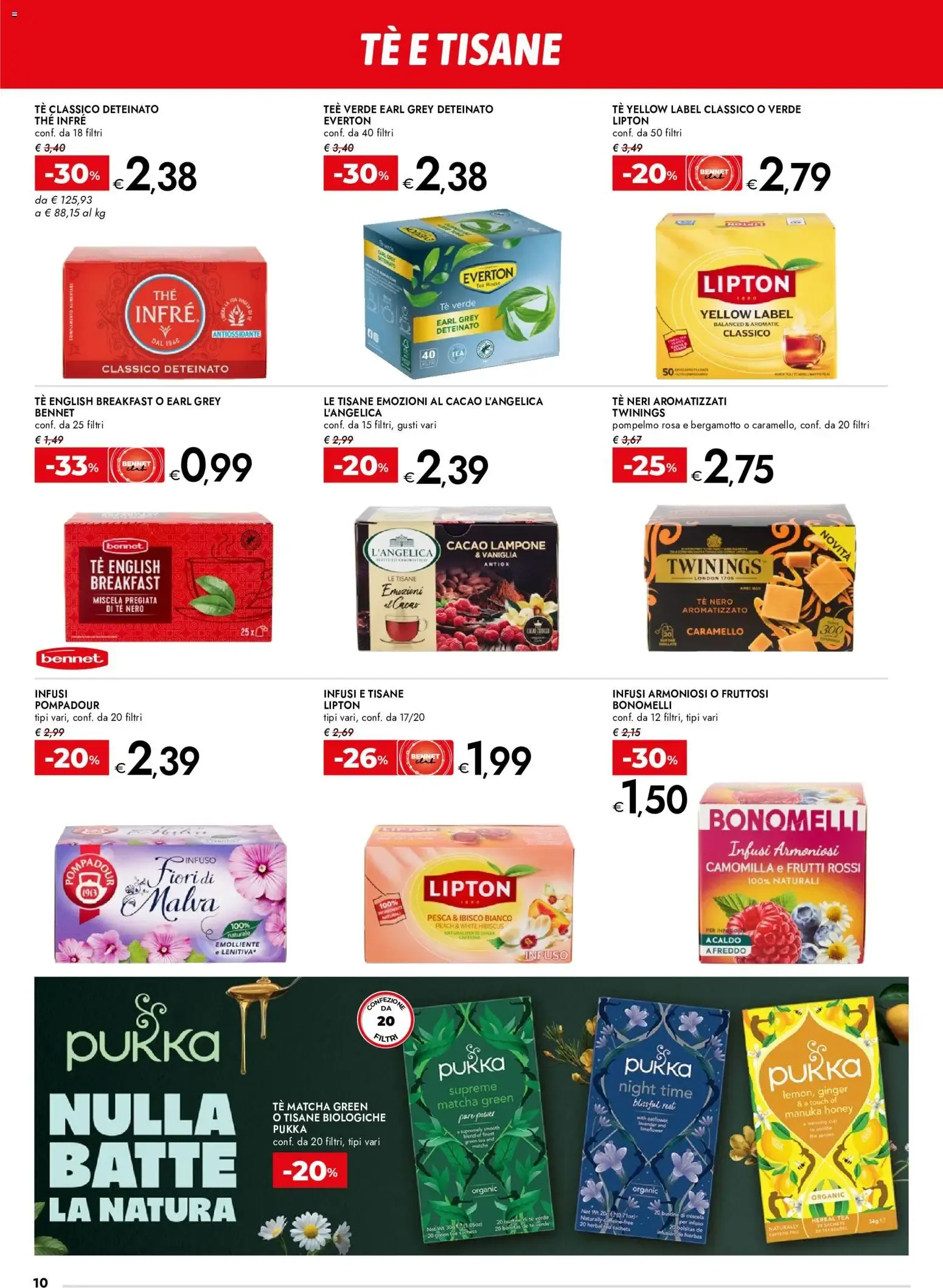 Nuovo bennet volantino Cioccolato che bontà dal 29/10/2026 > offerte anteprima 🛍️ da 29 ottobre a 11 novembre di 2026 - Pagina del volantino 10