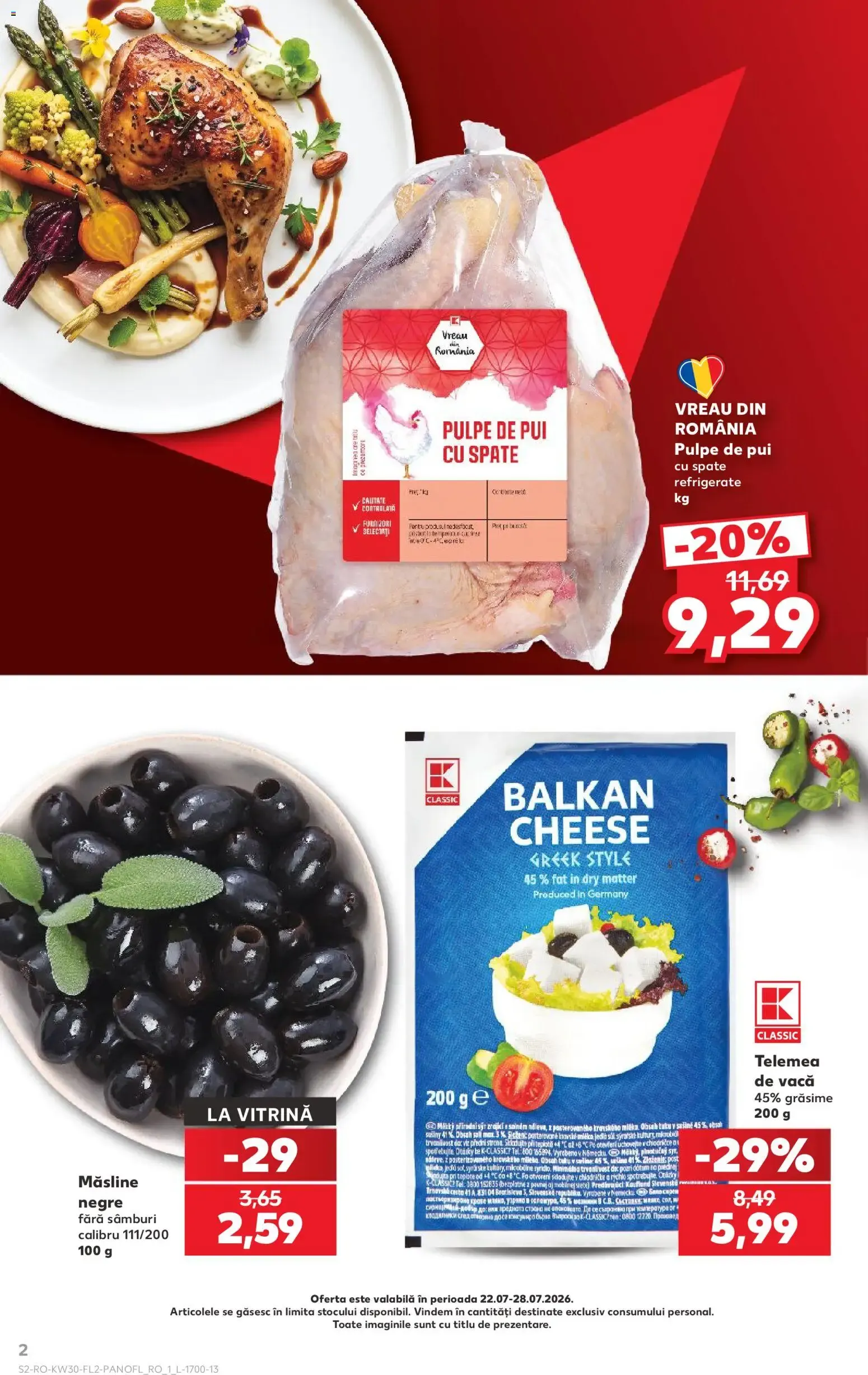 Catalog Kaufland Catalog Oferta Speciala 22.07.2026 - Revista si Oferta de la 22 iulie până la 28 iulie 2026 - Revista Pagina 2