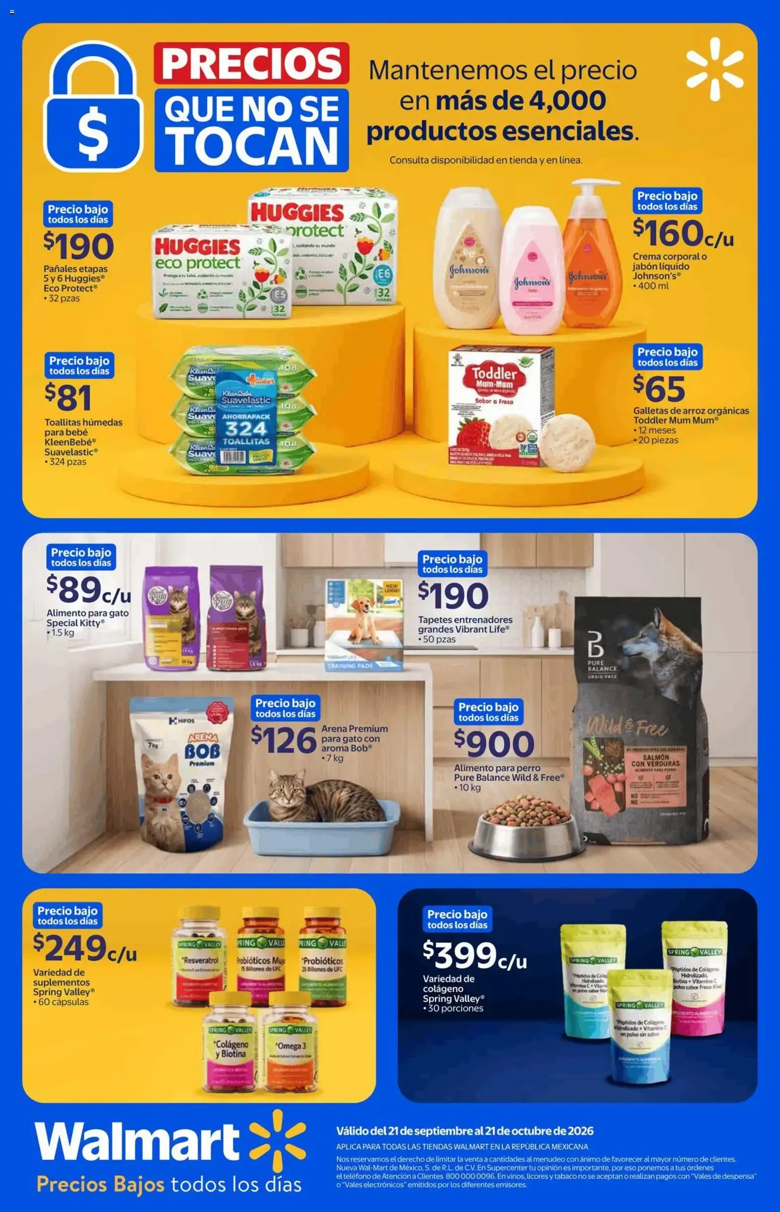 Catálogo de Walmart folleto Precios que no se tocan (21/09/2026 - 21/10/2026) - catálogo en línea 21 de septiembre al 21 de octubre 2026 - Pagina 13