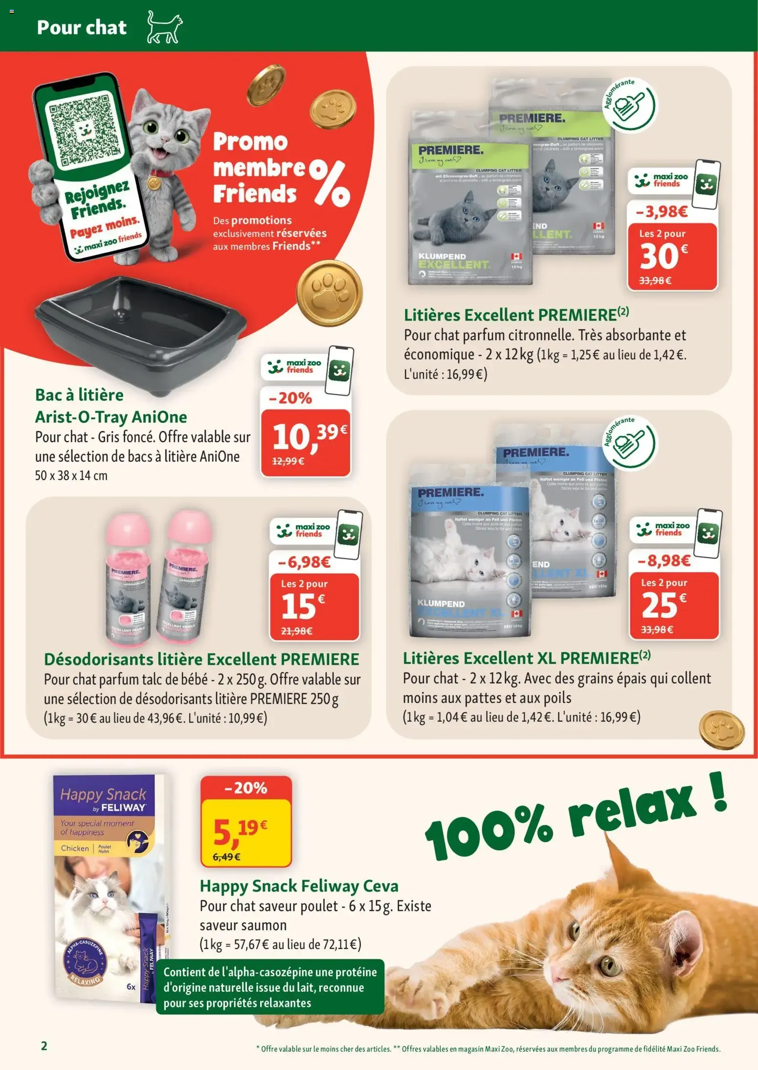 Maxi ZOO catalogue 30/09/2026 - nouveau prospectus du 30 septembre au 7 octobre 2024 - Catalogue page 2