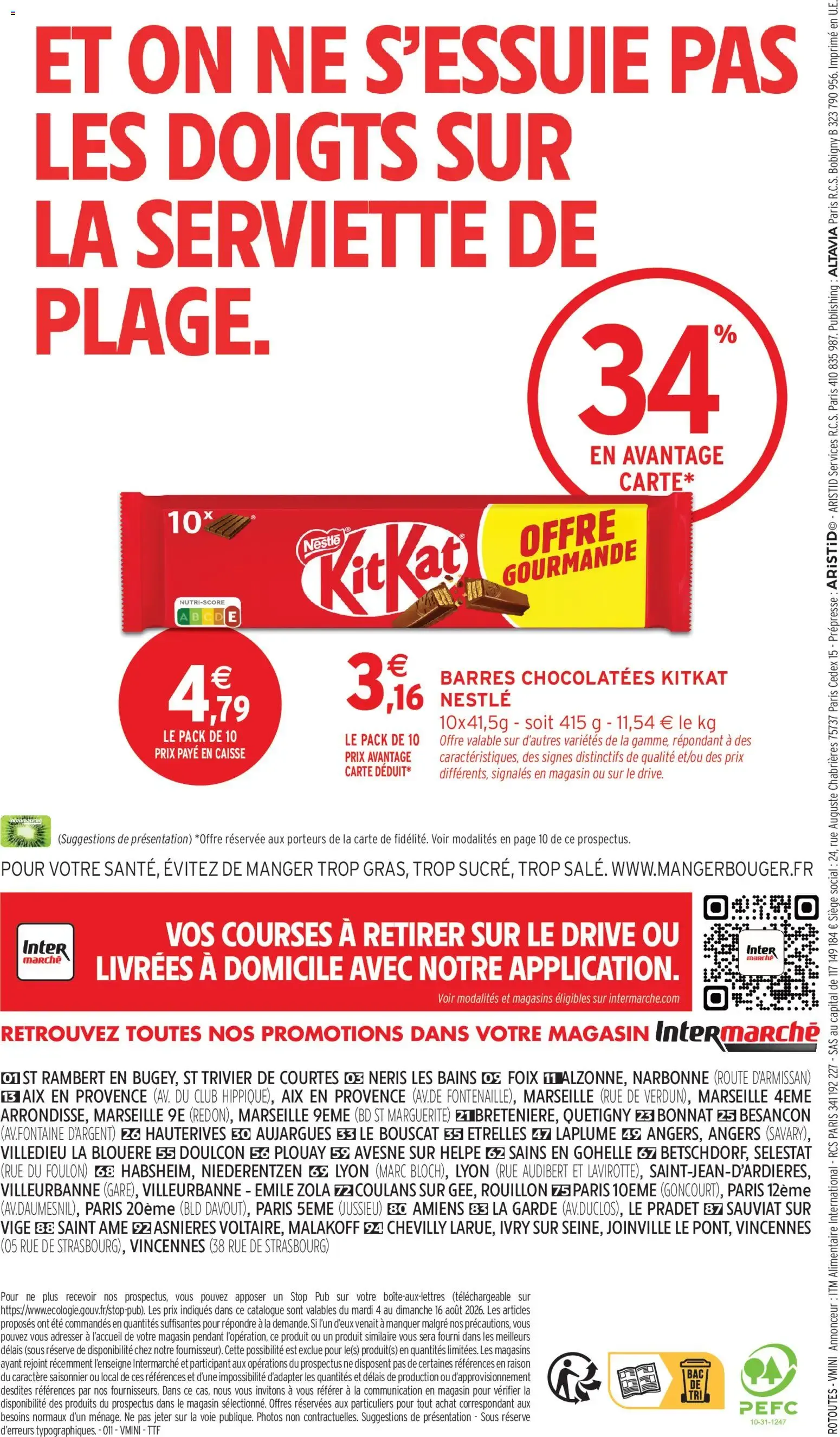 Intermarché - Découvrez nos offres à partir du 04/08/2026 - promo en ligne du 4 août au 16 août 2026 - Catalogue page 12