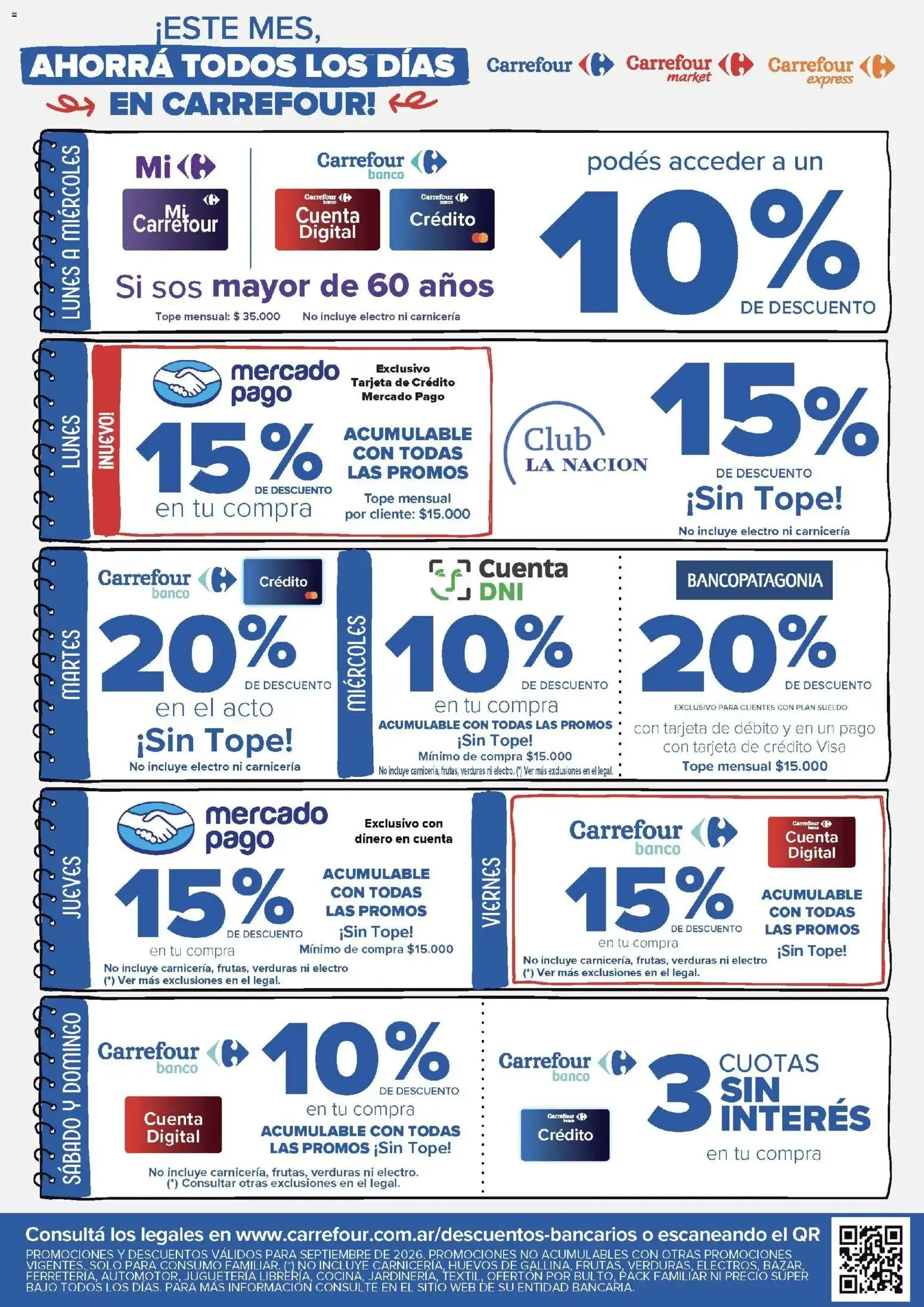 Ofertas de Carrefour - Ofertas Hiper y Market | Ahorro Gigante 1 de septiembre al 8 de septiembre 2026 - Página 57 del catálogo