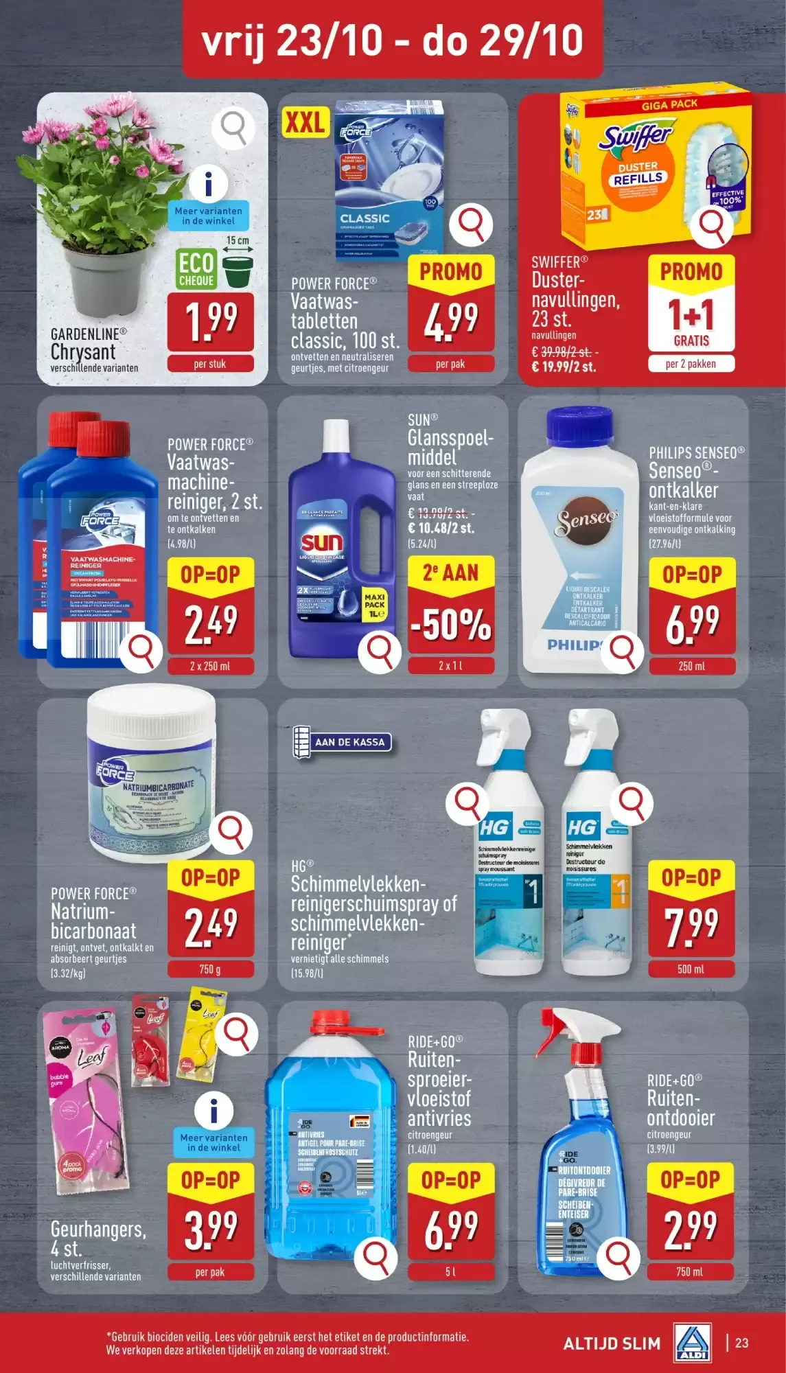 ALDI Folder van ma 19/10 t.e.m. zat 24/10 van 19 oktober tot 24 oktober 2026 - folder pagina 23
