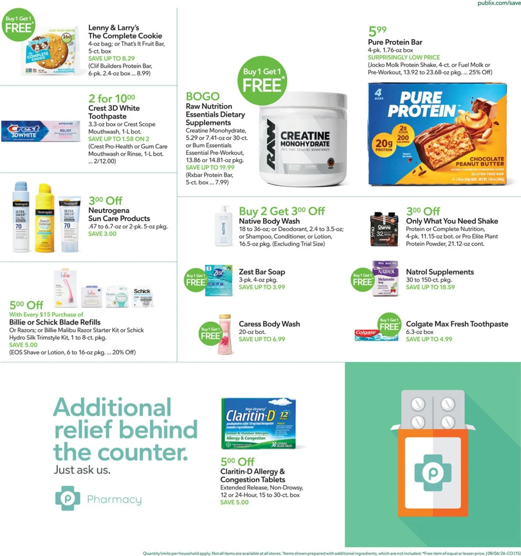 Weekly ad Publix: Save and Go - Deals on Your Dinner Favorites from August 5 to August 11 2026 - Page 15
