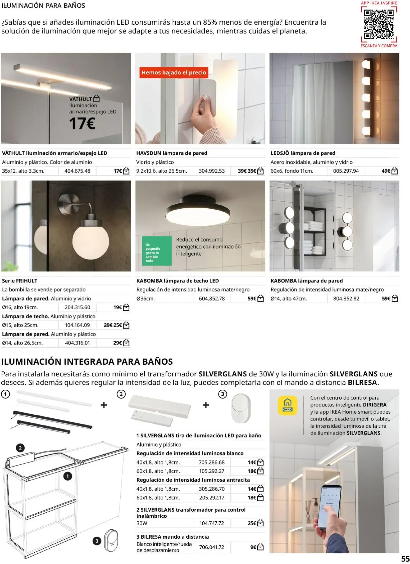 Catálogo de GUÍA DE COMPRA Muebles para el baño 1 de septiembre al 31 de enero 2027 - Página 55