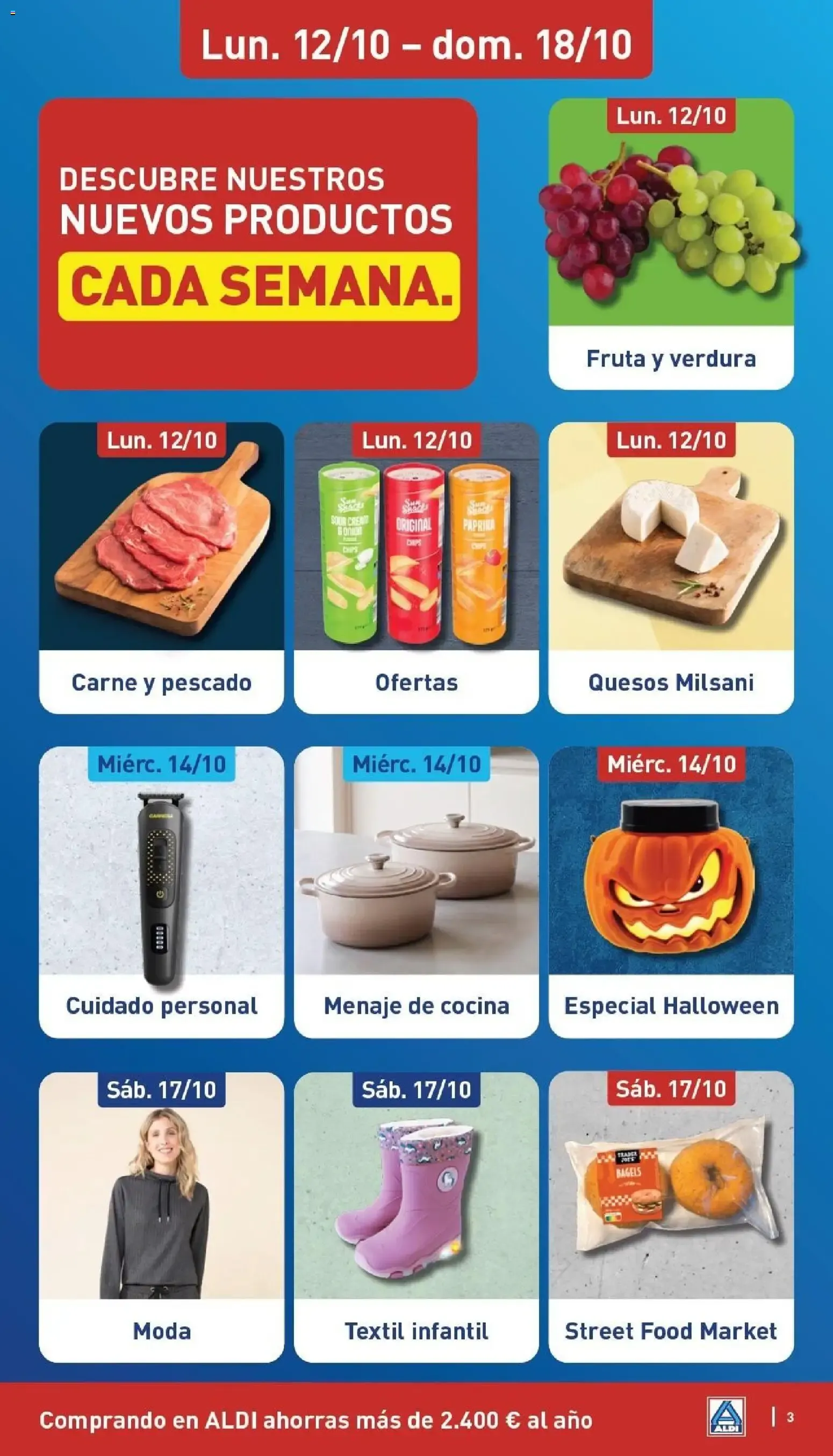 Catálogo de Aldi folleto Baleares del 12/10/2026 | Catálogo 12 de octubre al 18 de octubre 2026 - Página 3