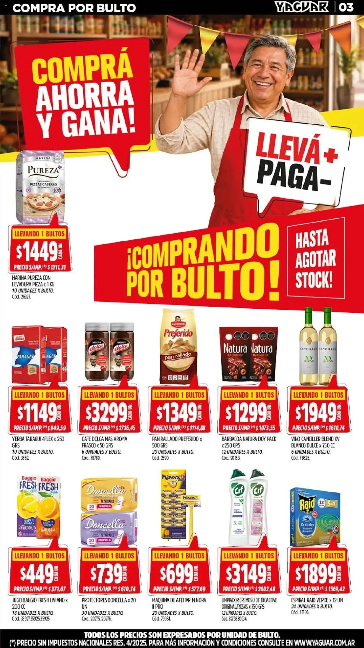 Ofertas de Yaguar - Oferta Semanal Chaco del 21/09/2026 - 26/09/2026 21 de septiembre al 26 de septiembre 2026 - Página 3 del catálogo