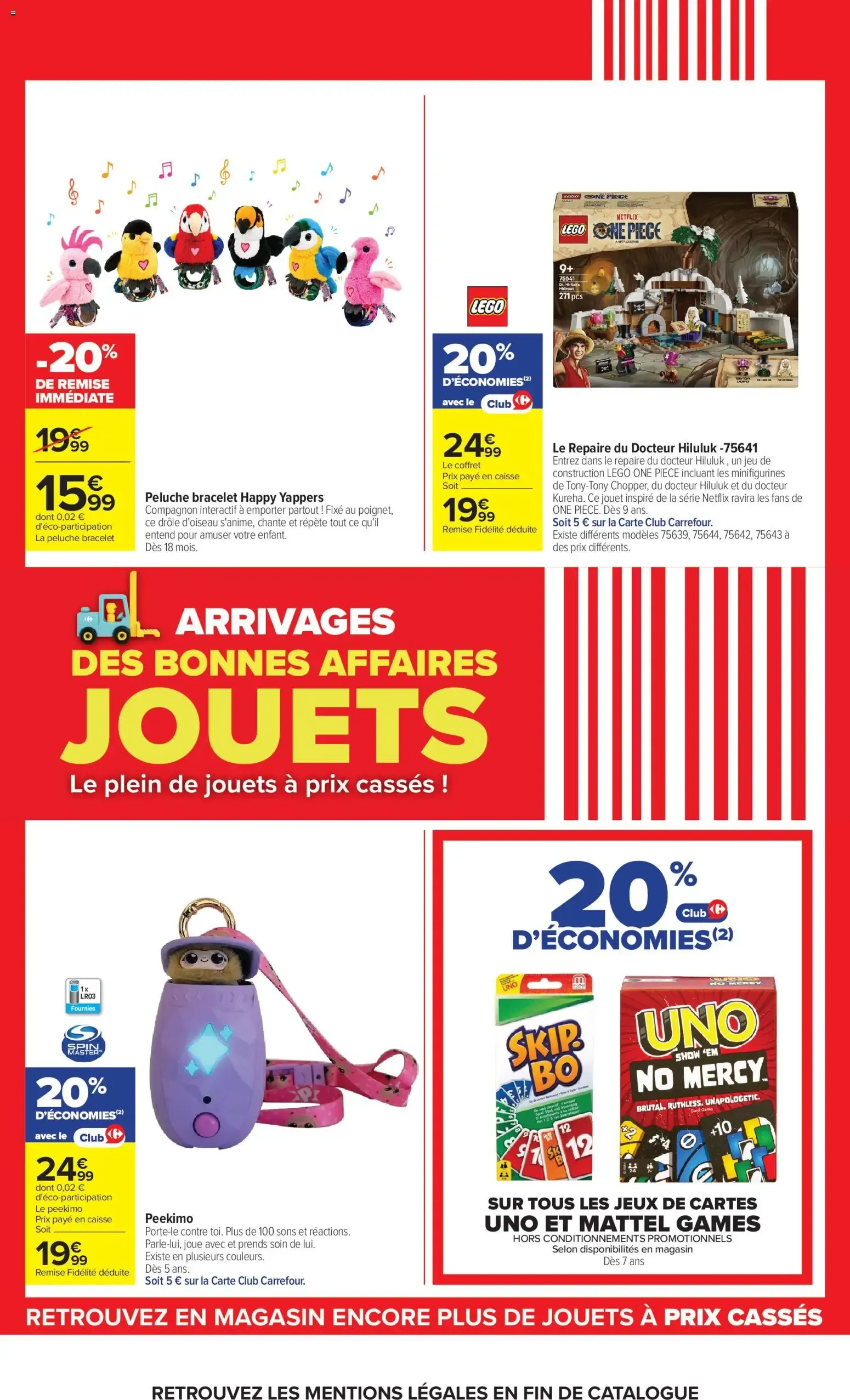 Carrefour Jouets arrivages des bonnes affaires à partir du 22/09/2026 - promo en ligne du 22 septembre au 5 octobre 2026 - Catalogue page 8