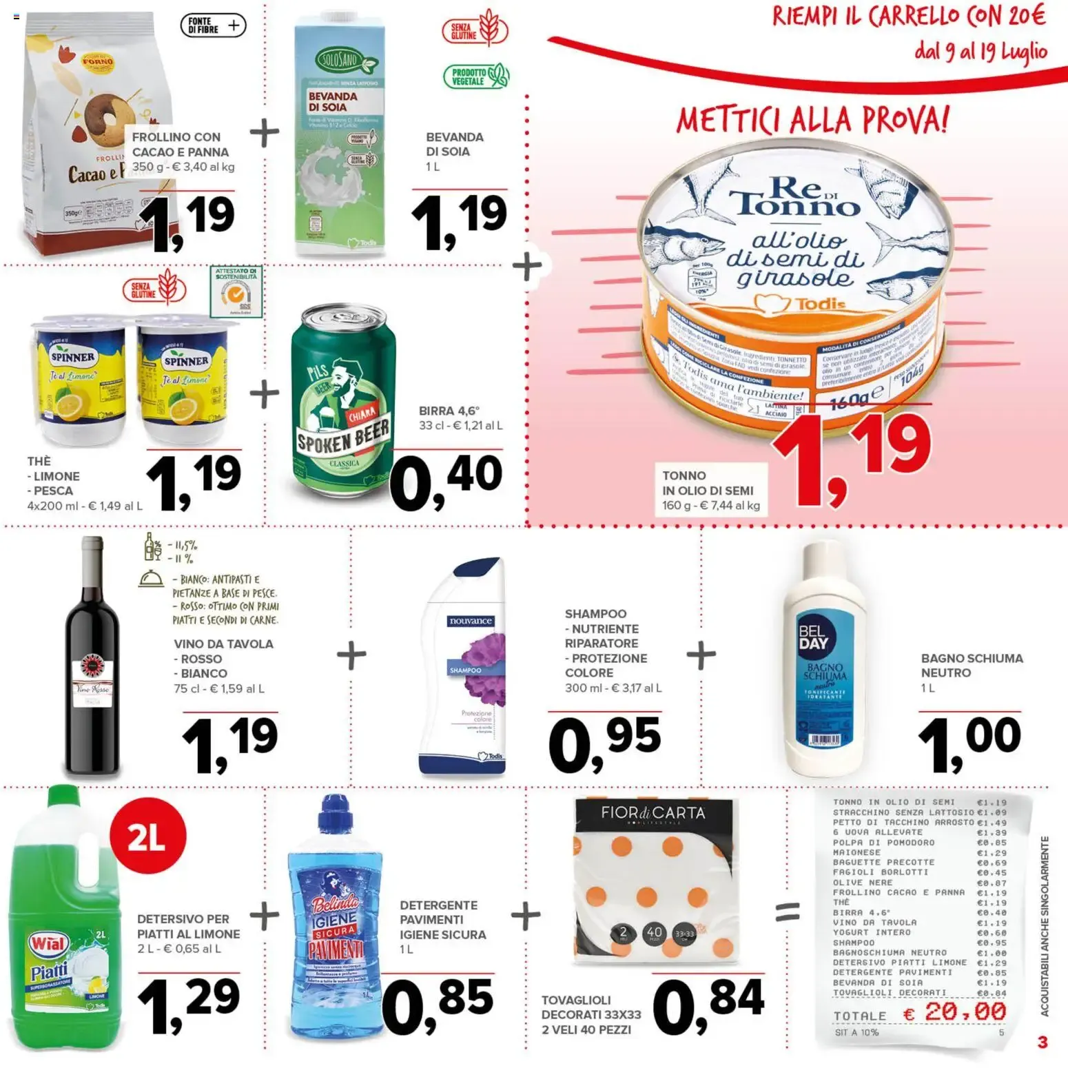 Nuovo Todis volantino dal 09/07/2026 > offerte anteprima 🛍️ da 9 luglio a 19 luglio di 2026 - Pagina del volantino 3