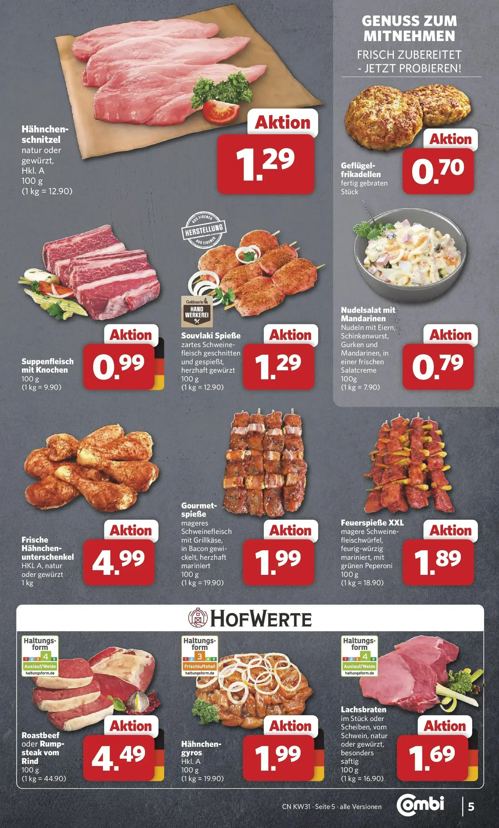 Combi - Apen Prospekt – von Montag 27.07.2026 bis Samstag 01.08.2026 von 27. Juli bis 1. August 2026 - Prospekt seite 5