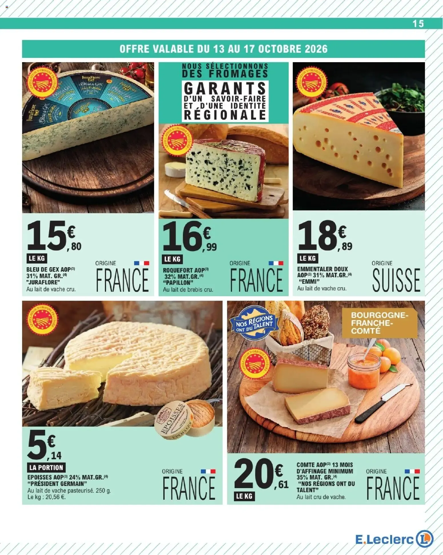 Catalogue E.Leclerc du 13/10/2026 | Nouveau promo prospectus du 13 octobre au 24 octobre 2026 - Catalogue page 15