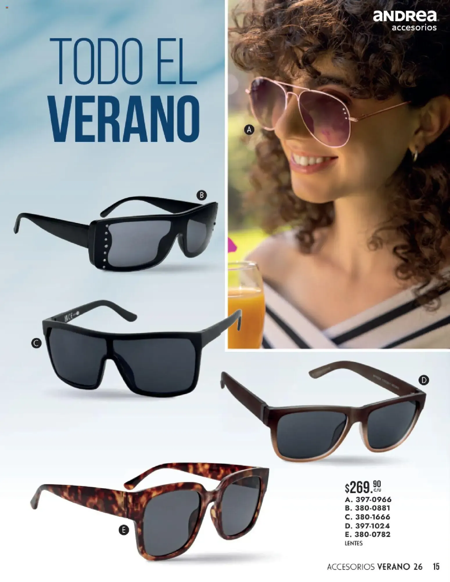 Catálogo de Andrea Verano 26 Accesorios 24 de mayo al 31 de diciembre 2026 - Pagina 15